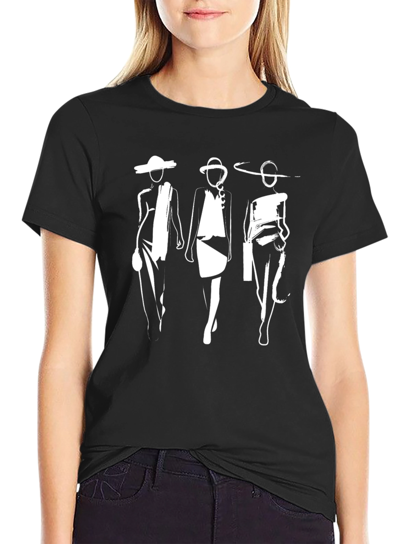 Fashion Forward Graphic Tee - Womens Style