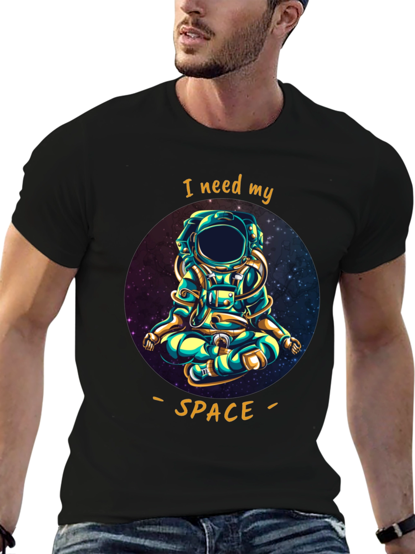 I Need My Space Astronaut Graphic Tee