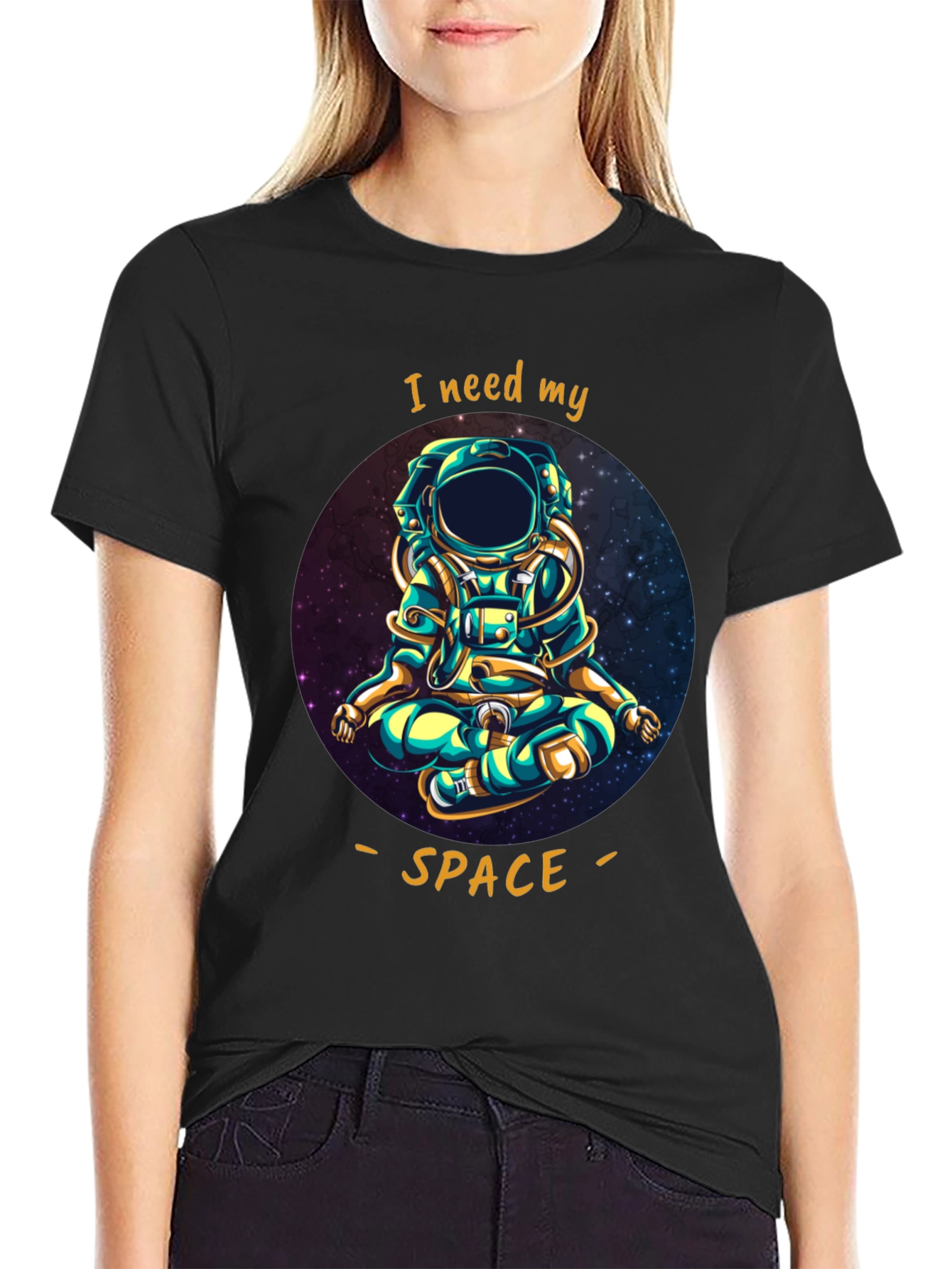 I Need My Space Astronaut Graphic Tee