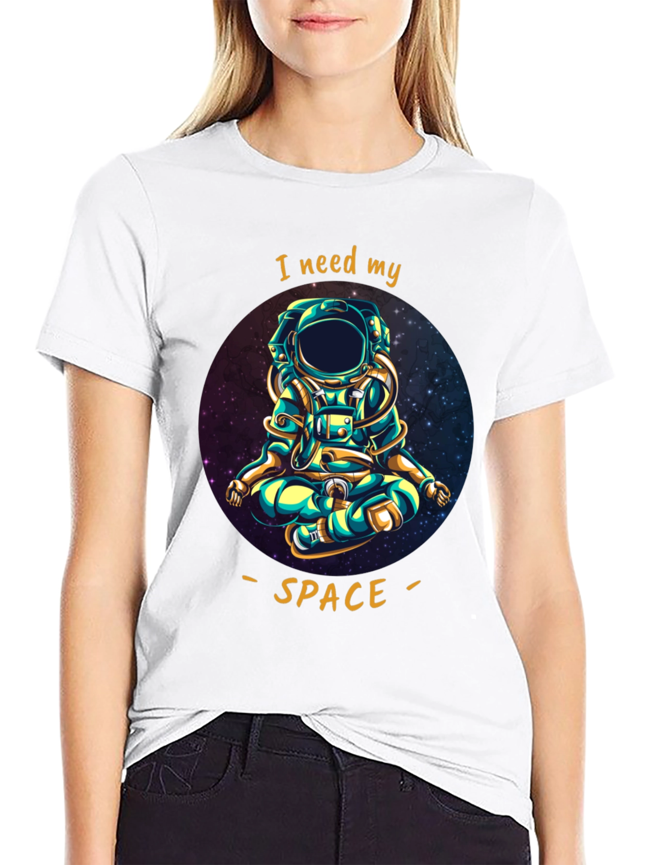 I Need My Space Astronaut Graphic Tee