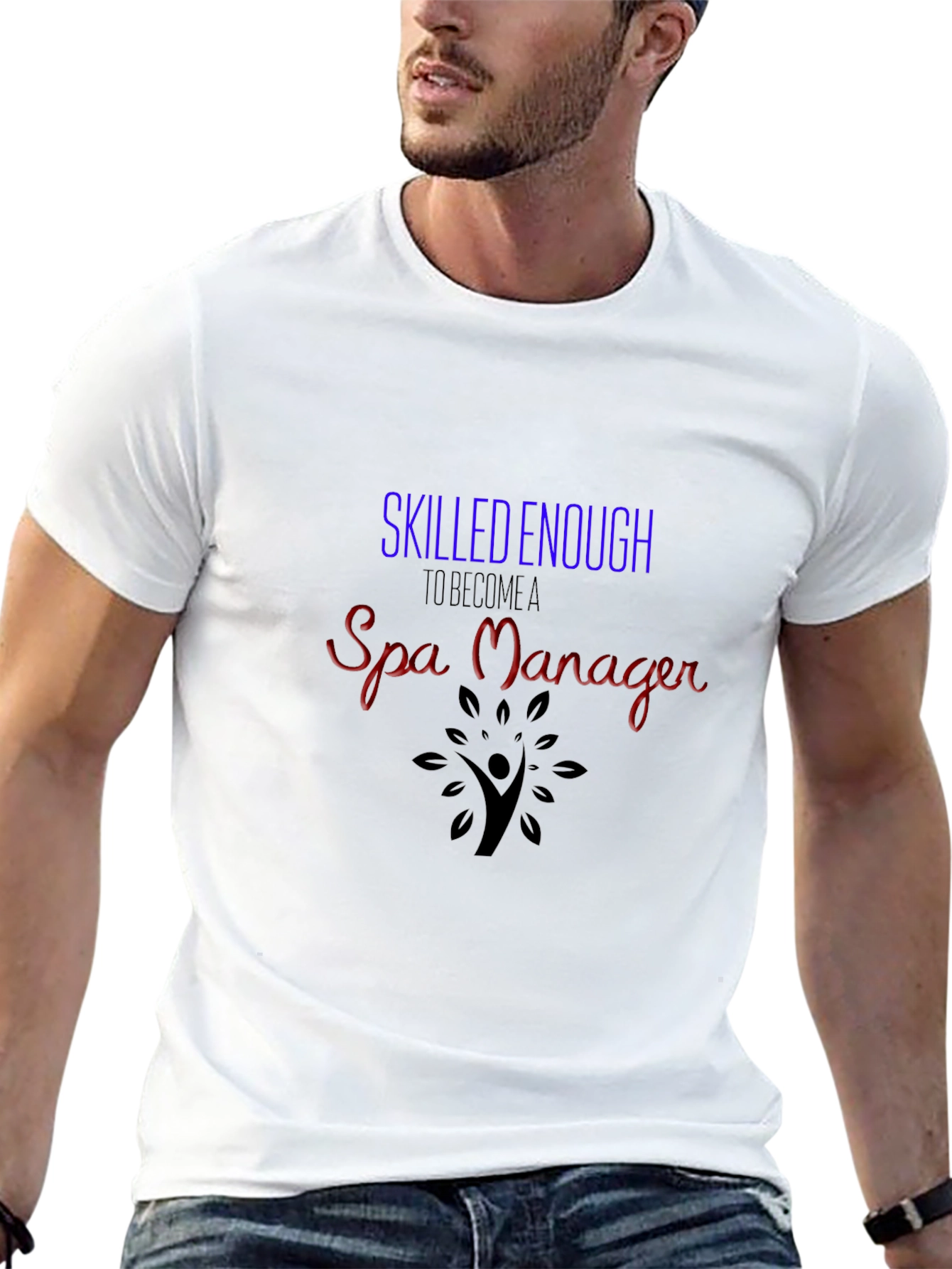Skilled Enough Spa Manager Graphic T-Shirt