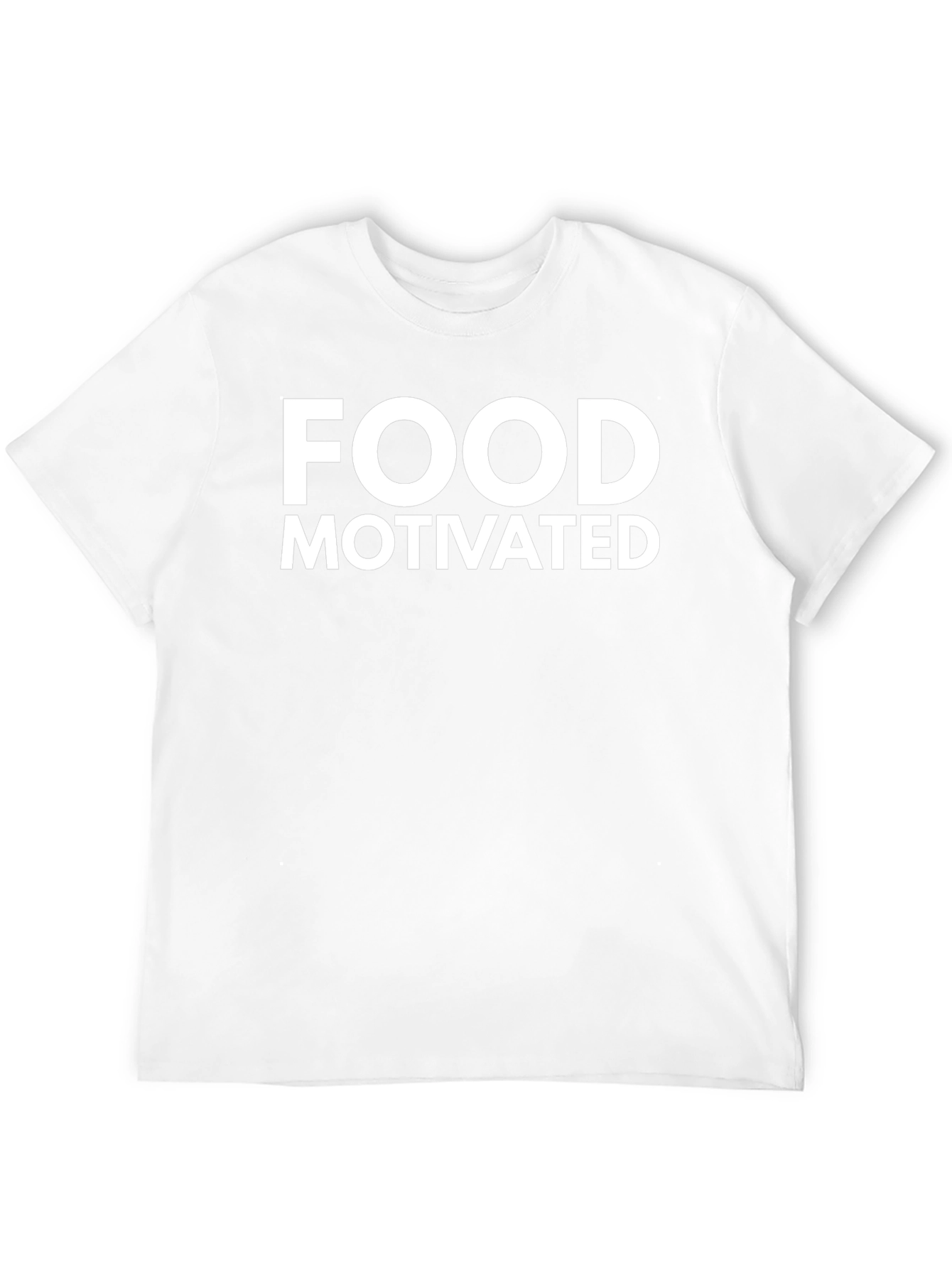 Food Motivated Black T-Shirt