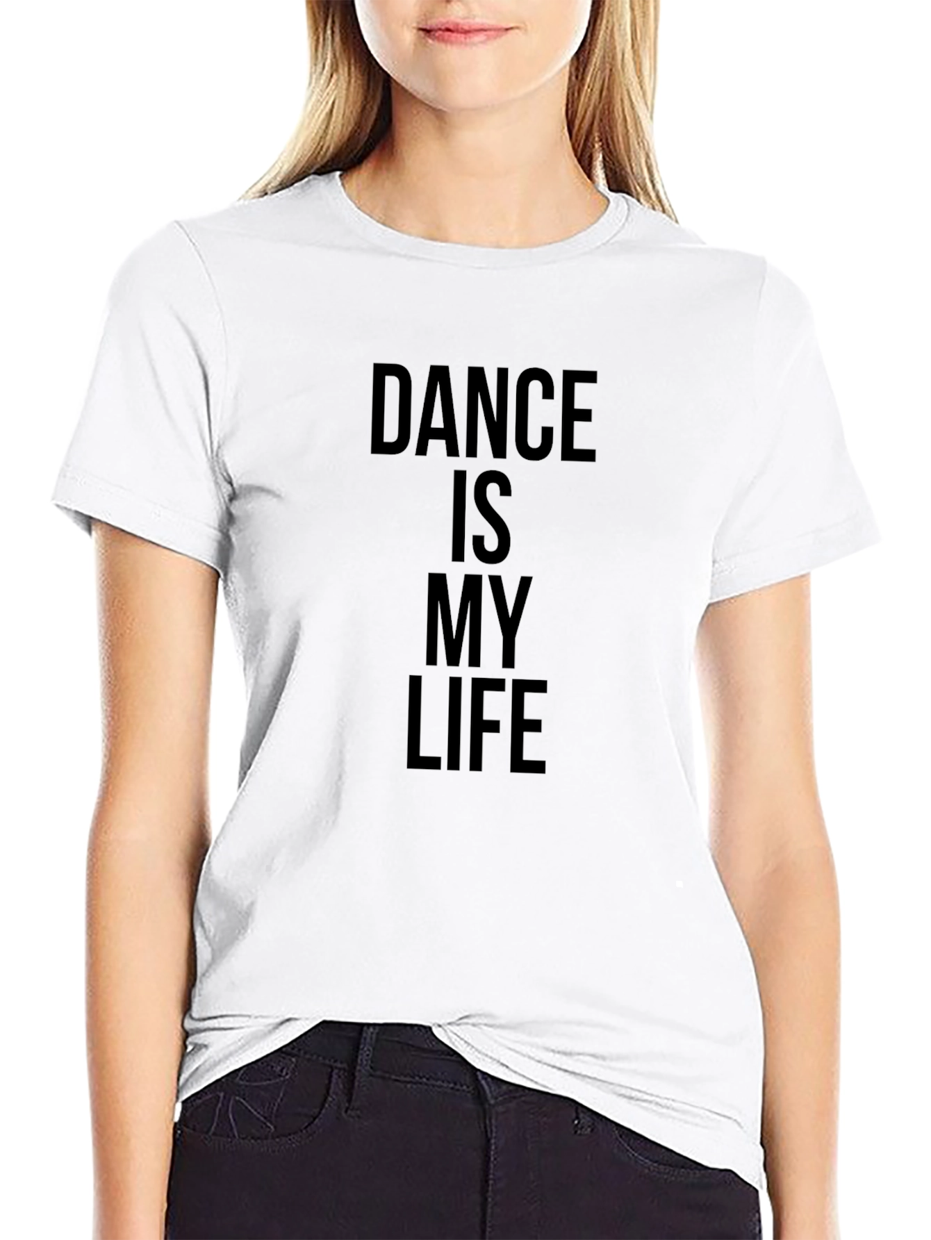 Dance Is My Life Black T-Shirt