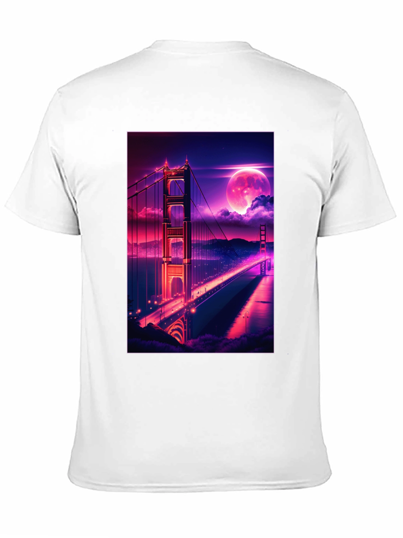 Golden Gate Bridge Graphic Tee - Retro Style