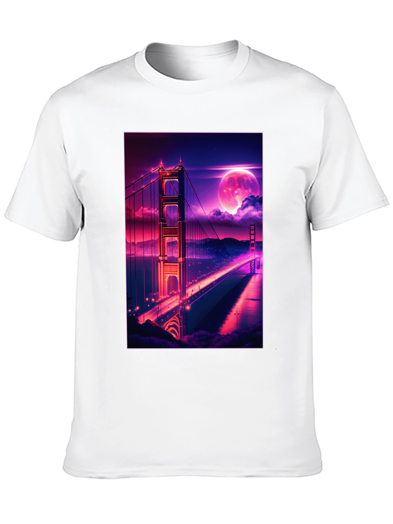 Golden Gate Bridge Graphic Tee - Retro Style