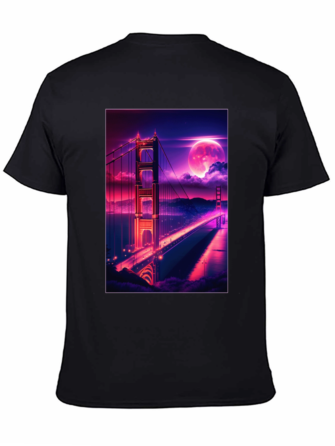 Golden Gate Bridge Graphic Tee - Retro Style