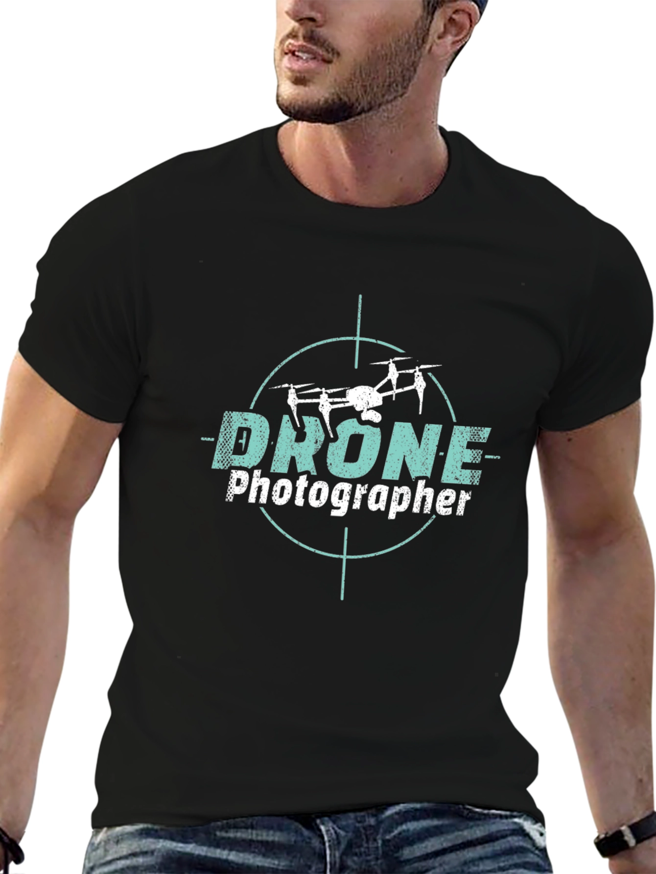 Drone Photographer Graphic T-Shirt