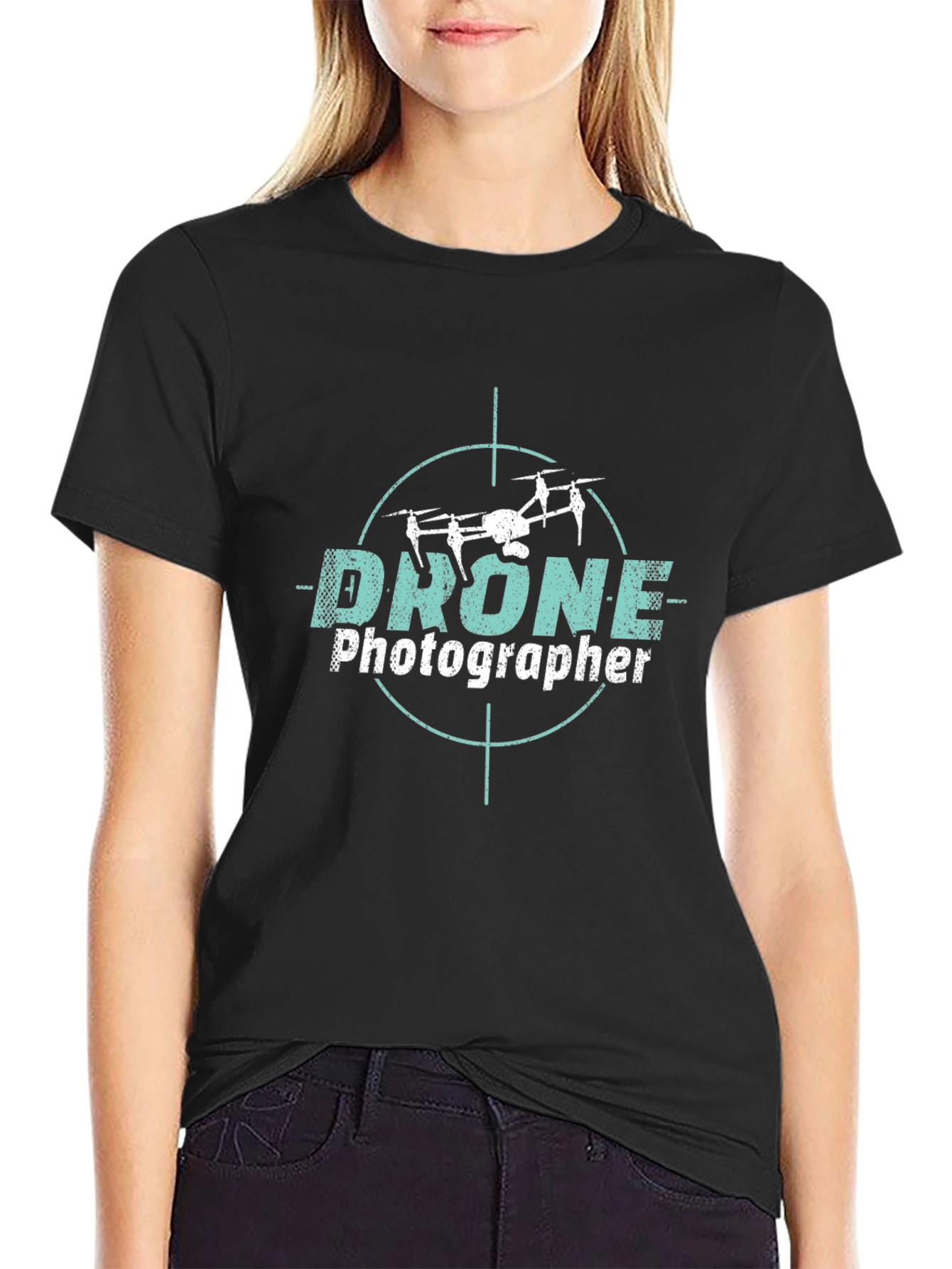 Drone Photographer Graphic T-Shirt