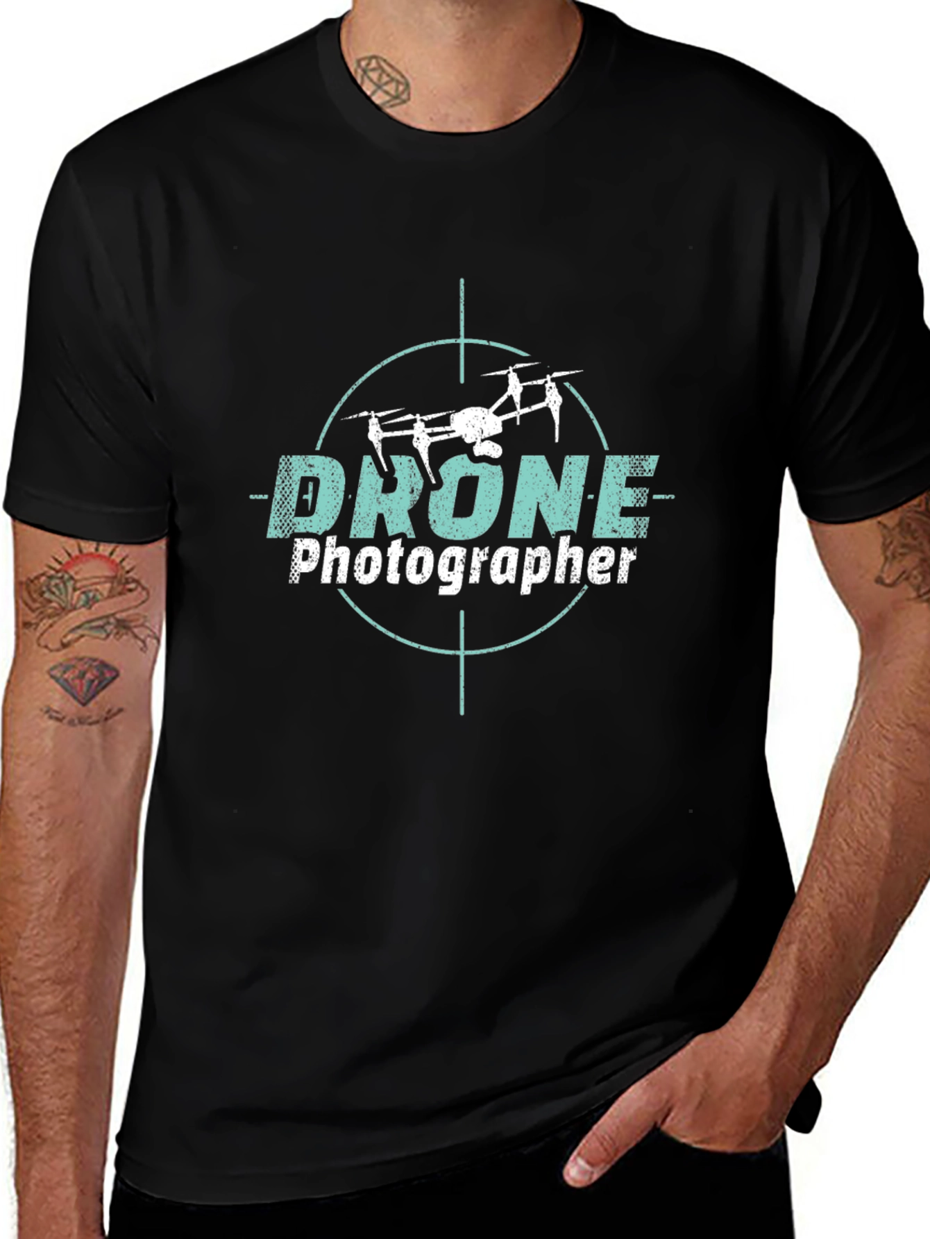 Drone Photographer Graphic T-Shirt
