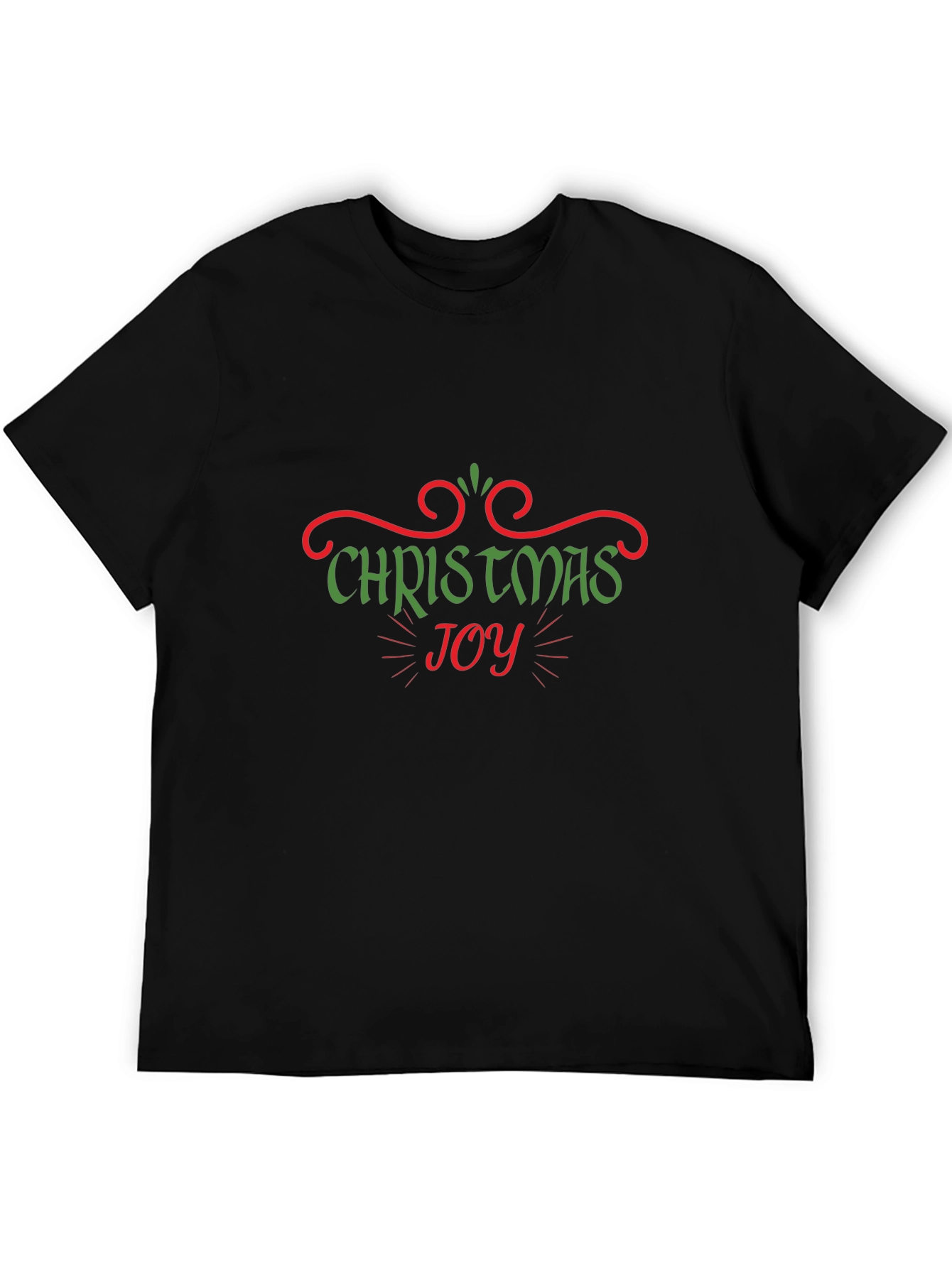 Christmas Joy Graphic Tee - Holiday Cheer T-Shirt