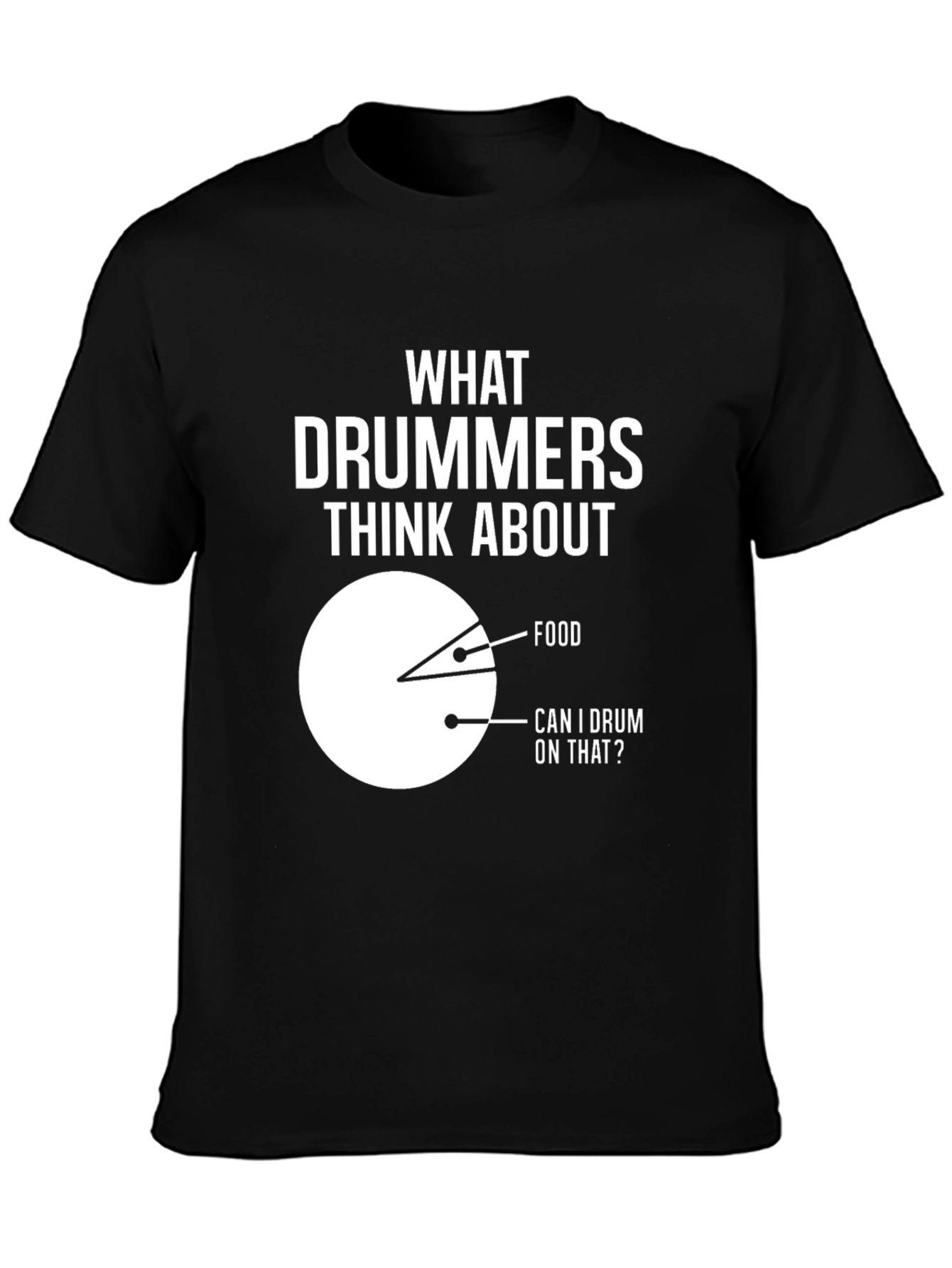 Drummers Humor T-Shirt - What Drummers Think About