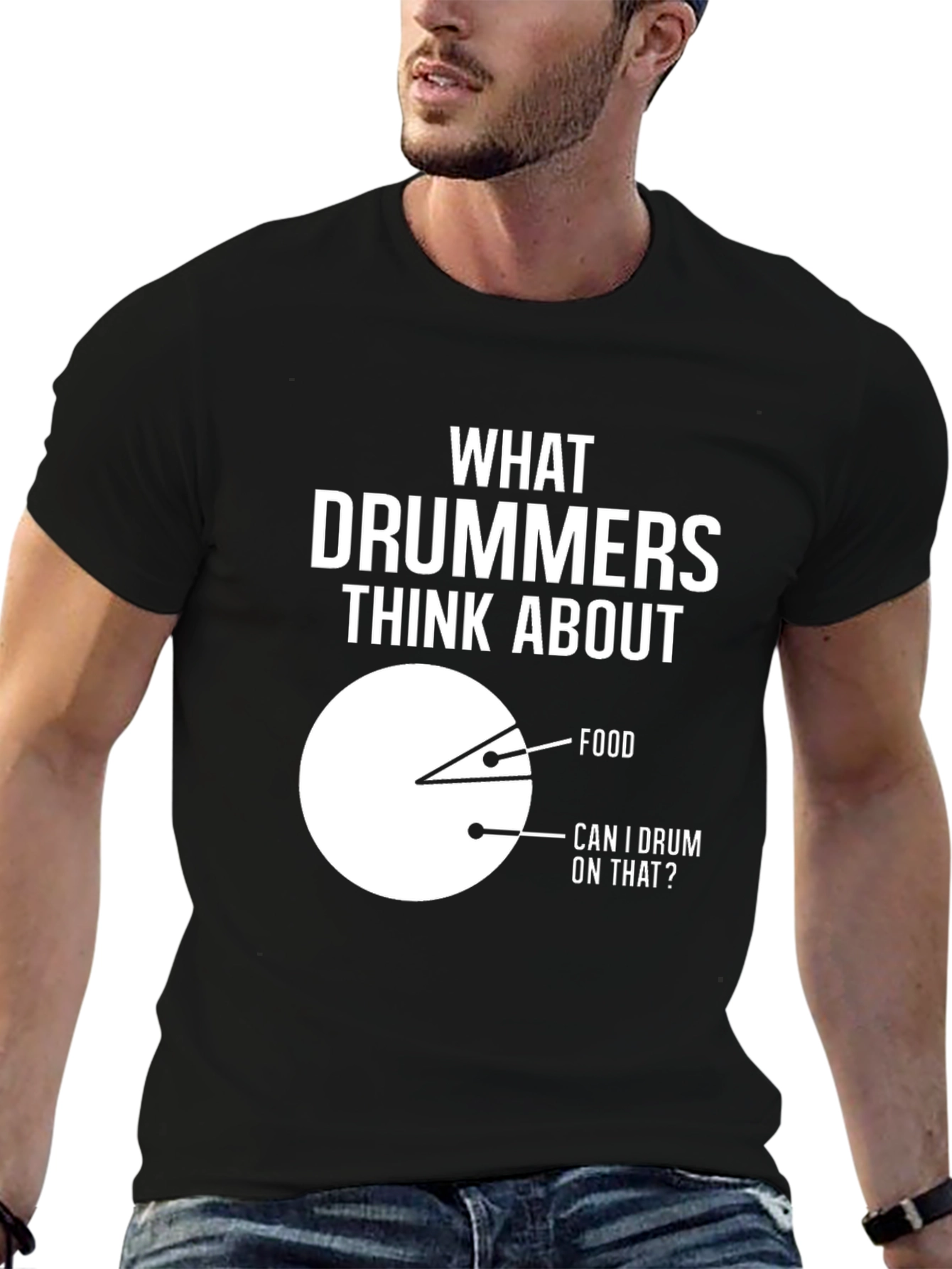 Drummers Humor T-Shirt - What Drummers Think About