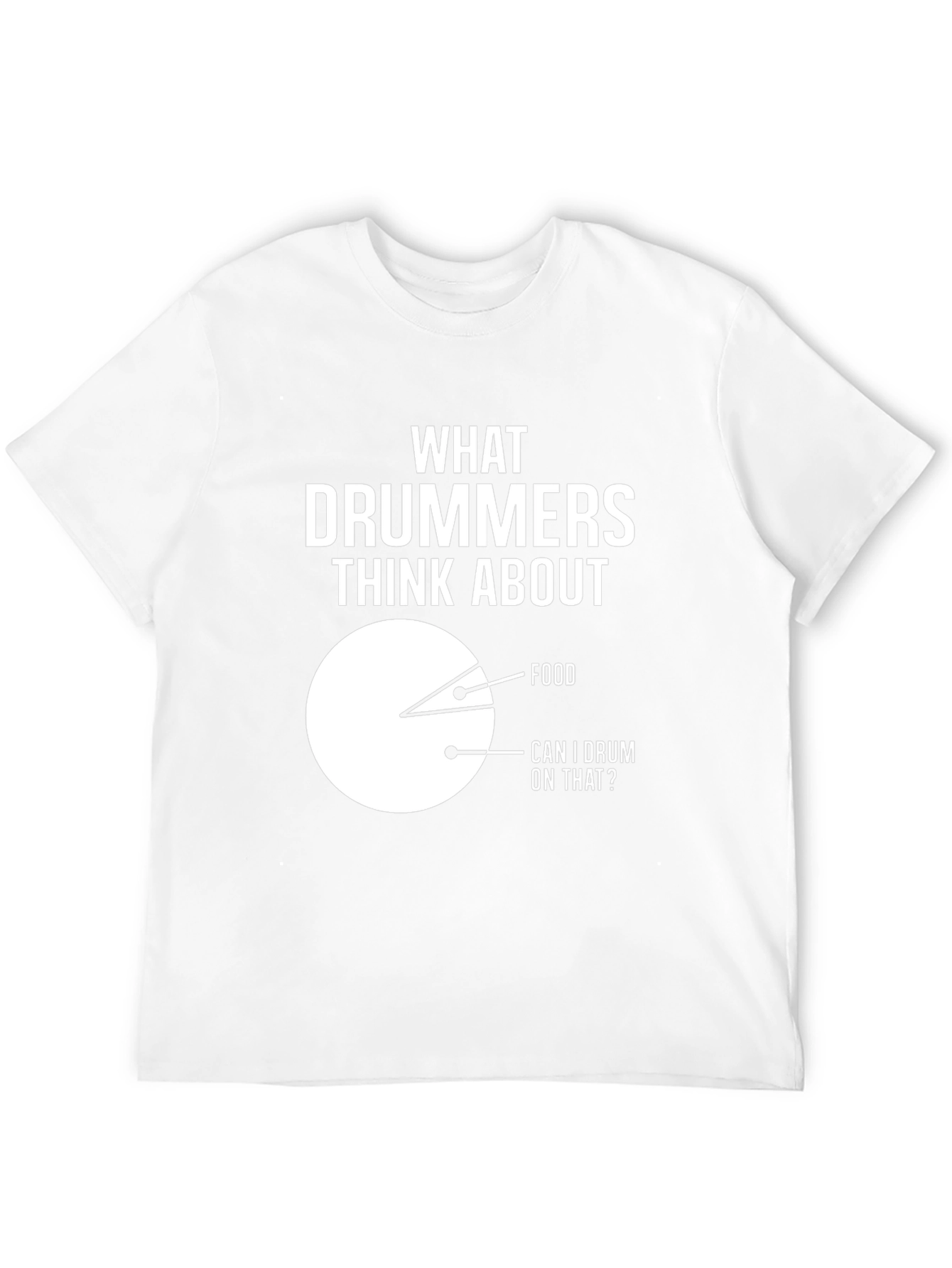 Drummers Humor T-Shirt - What Drummers Think About