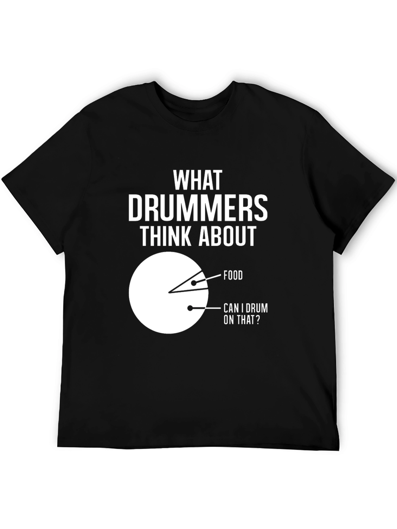 Drummers Humor T-Shirt - What Drummers Think About