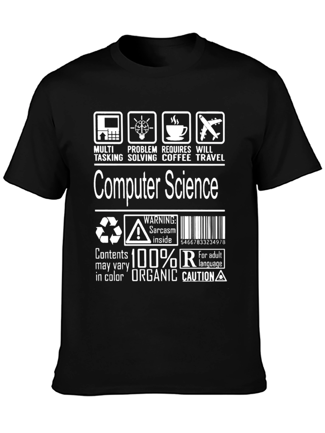 Computer Science Multi-Tasking T-Shirt