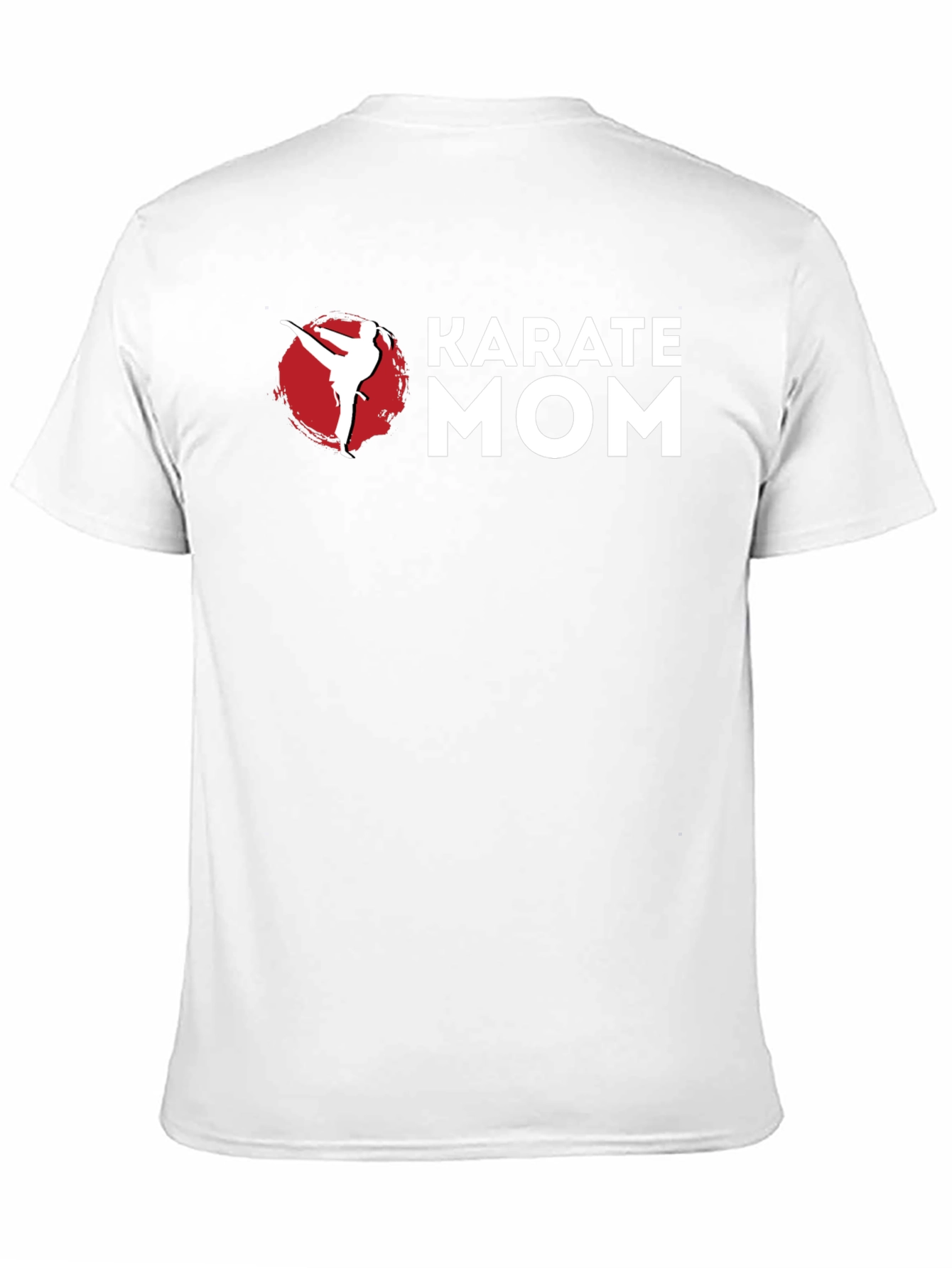 Karate Mom Graphic T-Shirt - Black