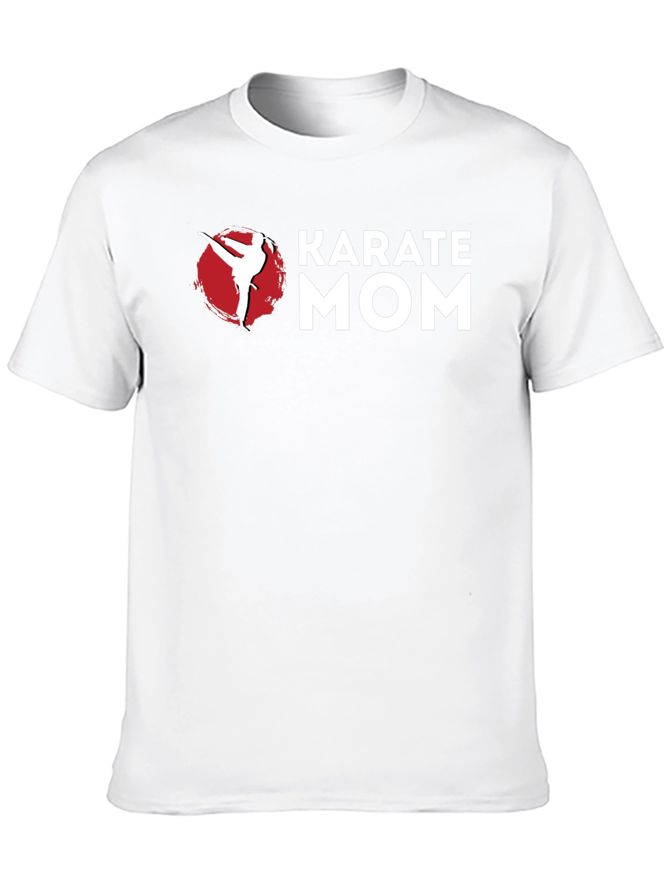 Karate Mom Graphic T-Shirt - Black