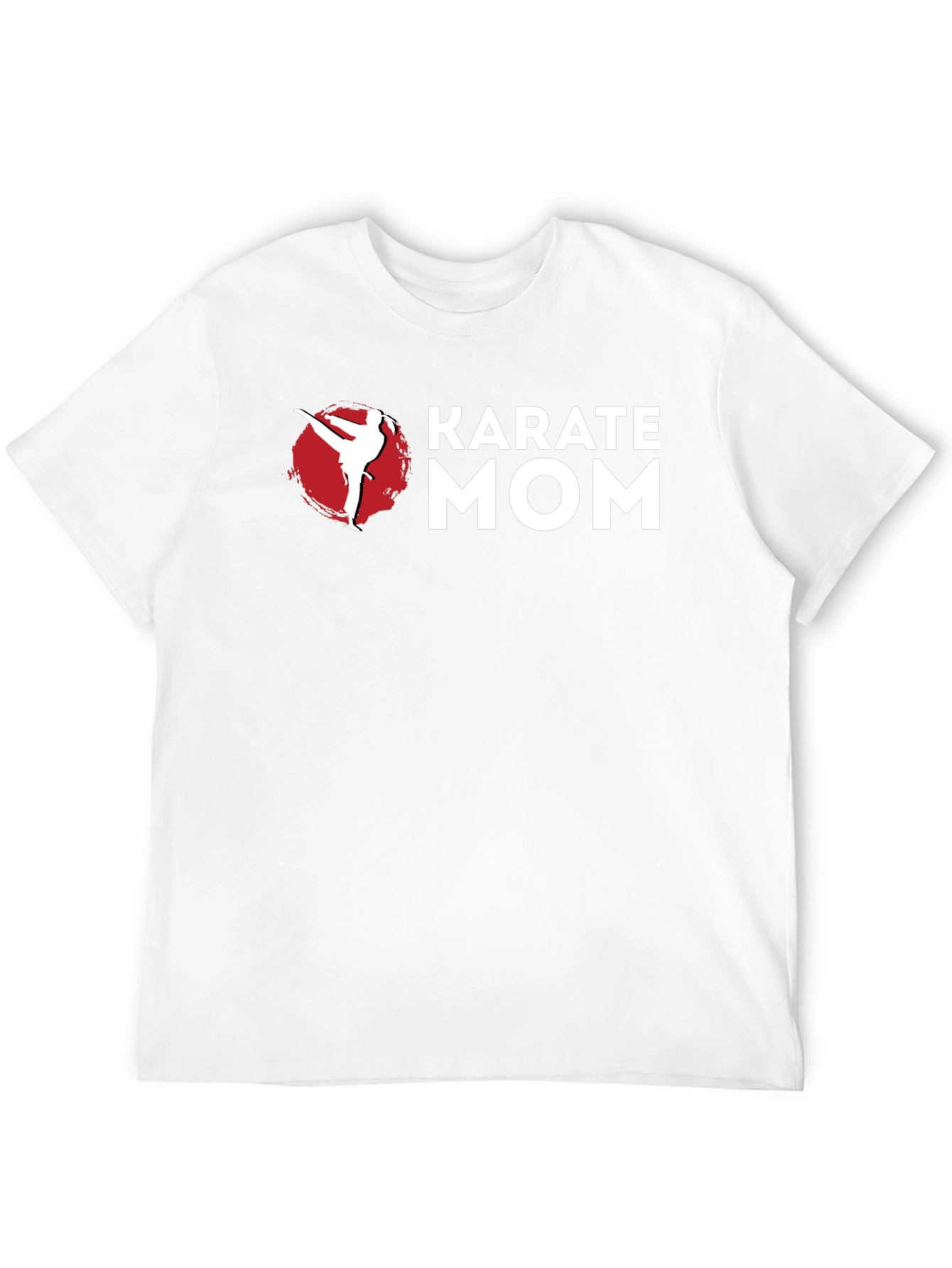 Karate Mom Graphic T-Shirt - Black