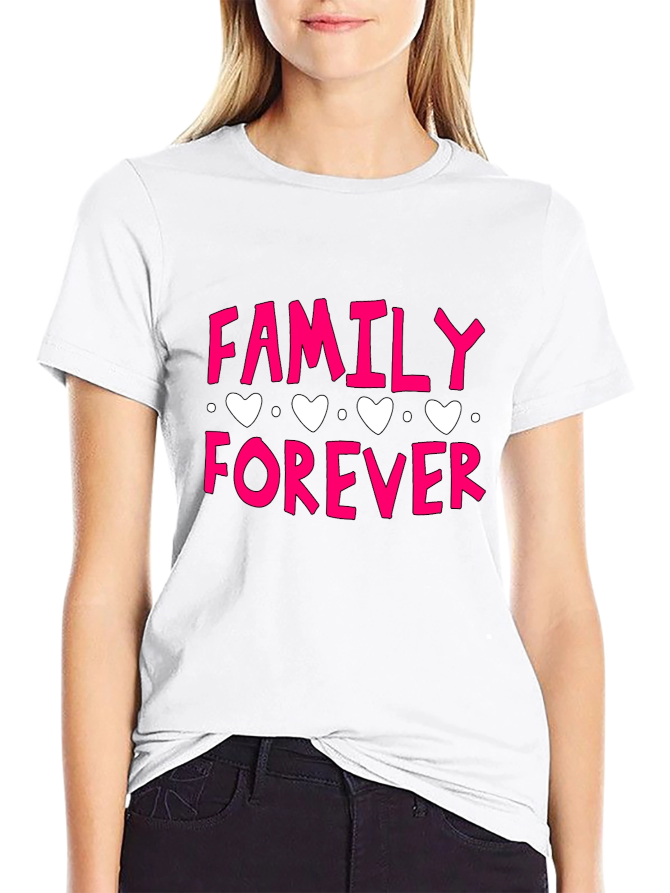 Family Forever Graphic T-Shirt