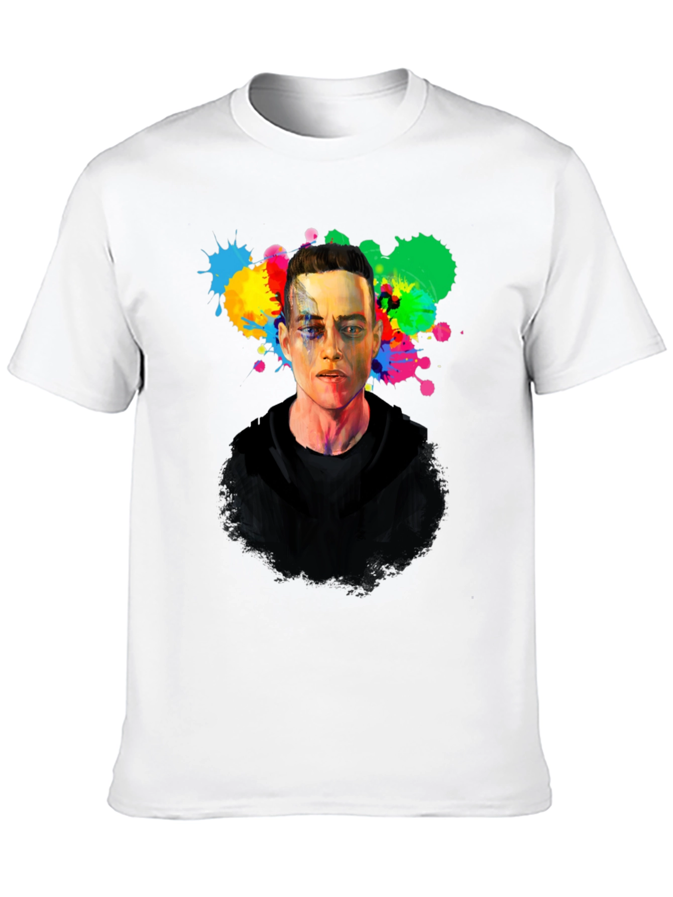Rami Malek Graphic Tee - Mr. Robot Style