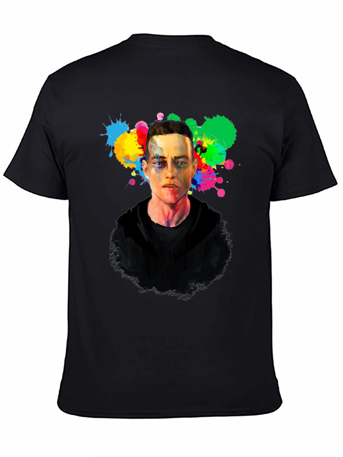 Rami Malek Graphic Tee - Mr. Robot Style