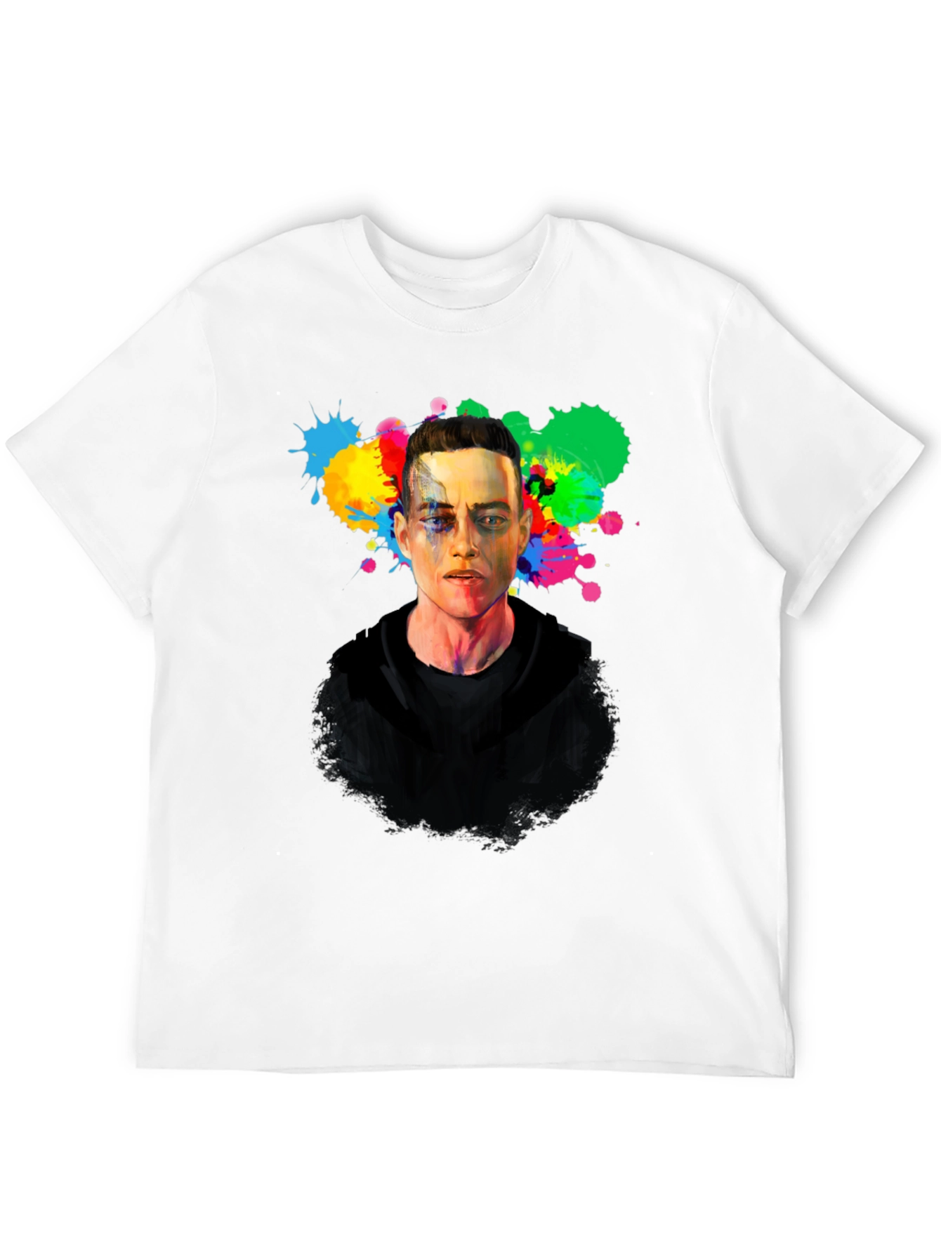 Rami Malek Graphic Tee - Mr. Robot Style