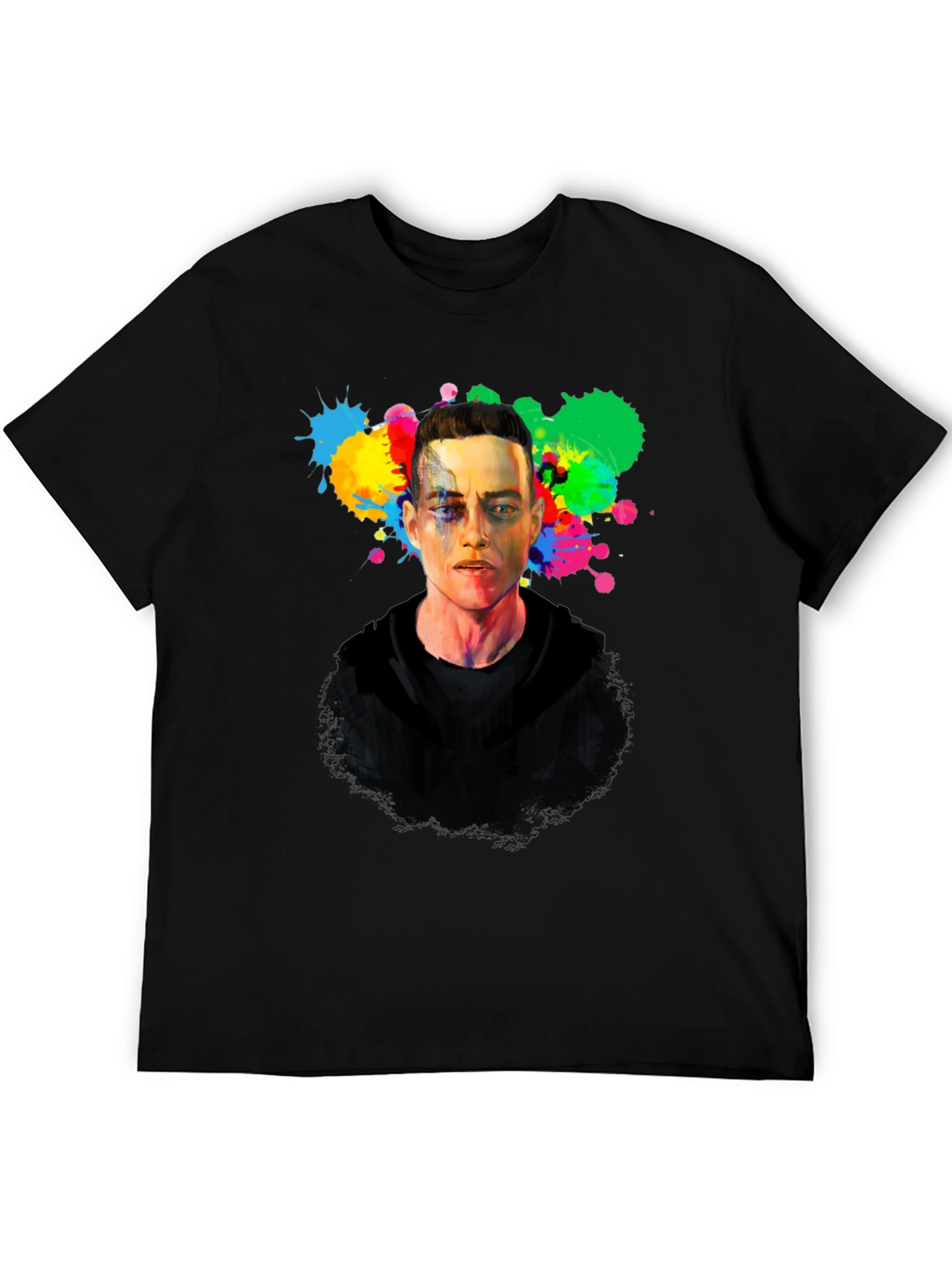 Rami Malek Graphic Tee - Mr. Robot Style