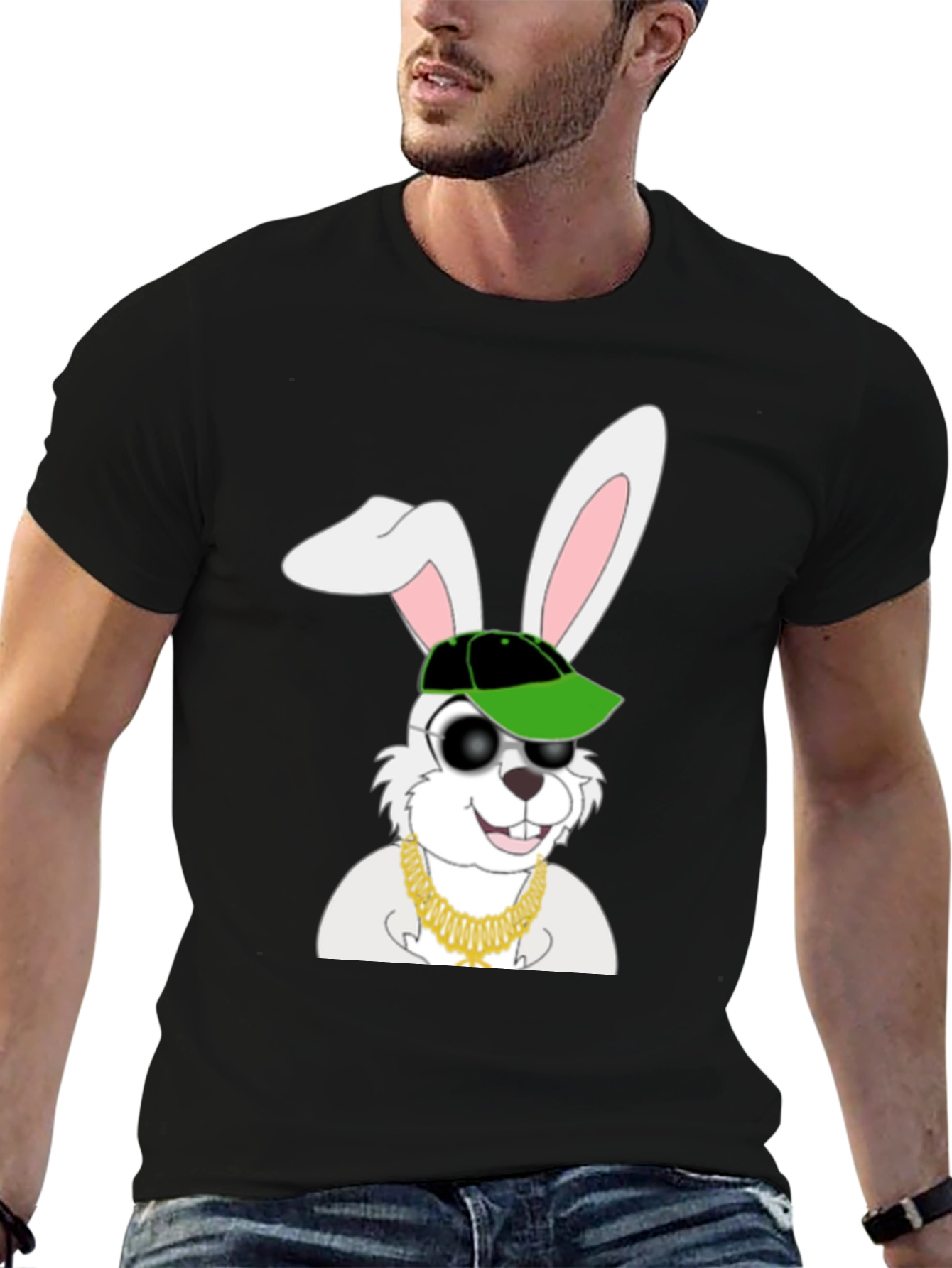 Cool Rabbit Graphic T-Shirt
