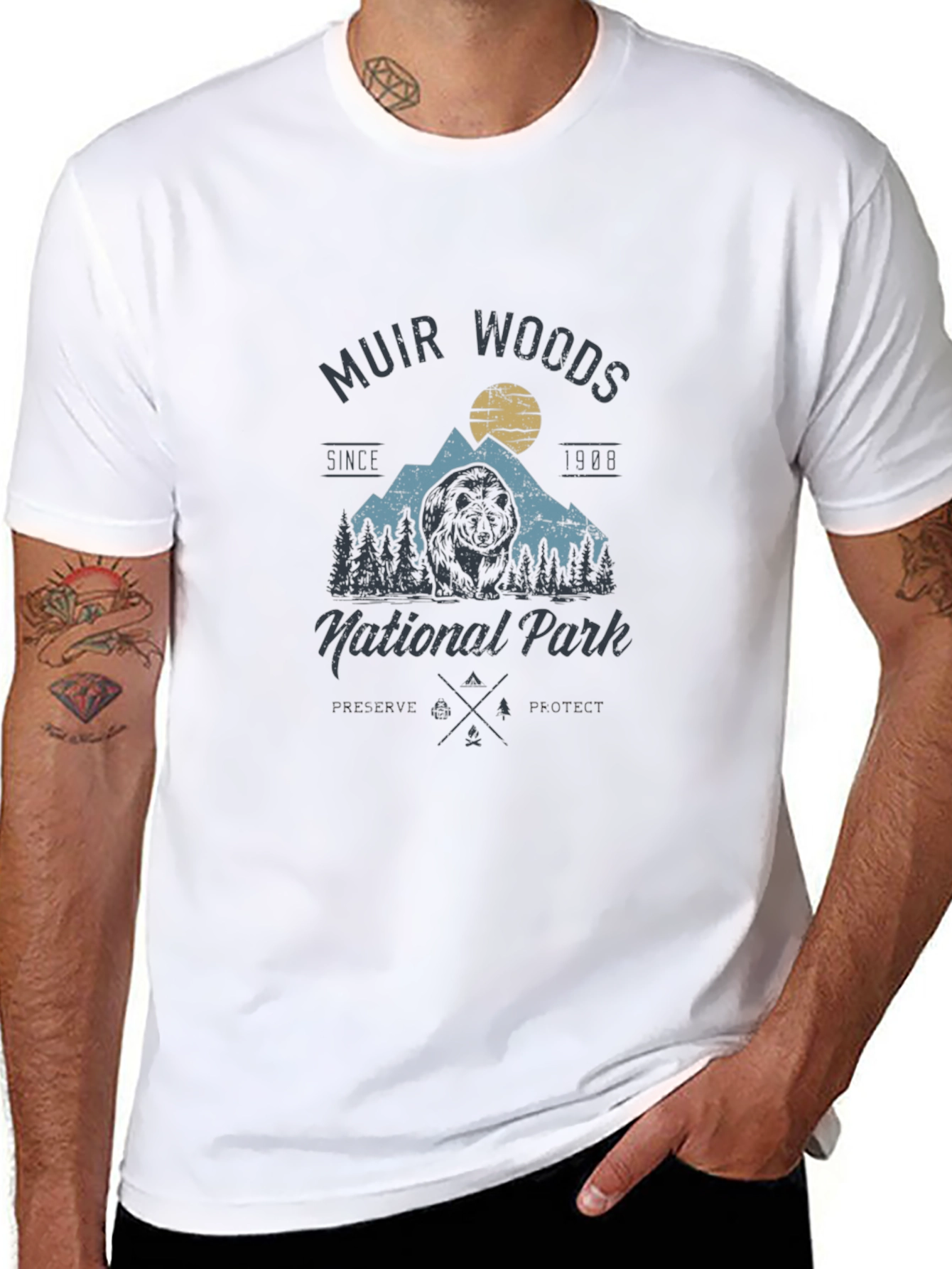Muir Woods National Park Graphic T-Shirt