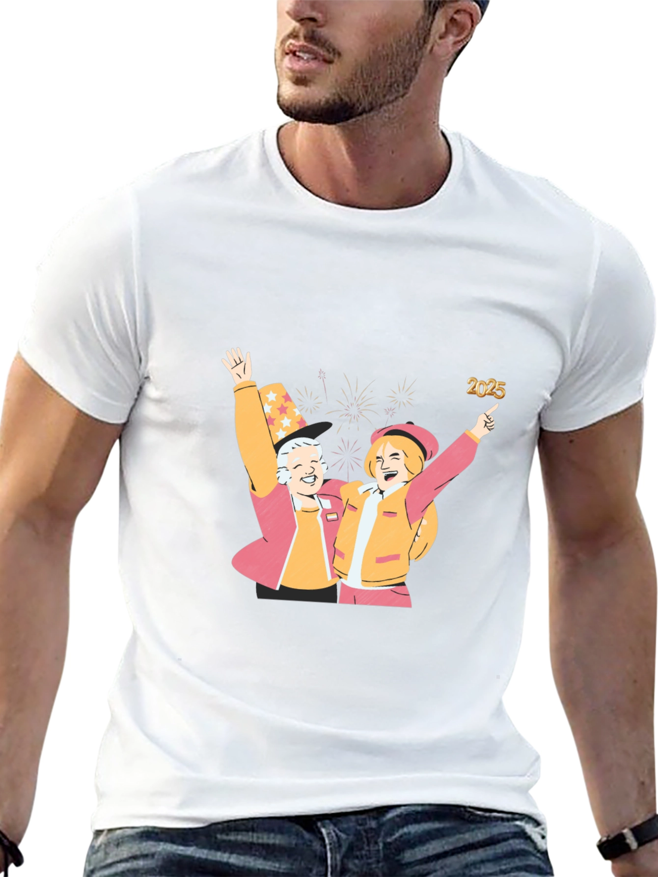 New Year 2025 Graphic Tee