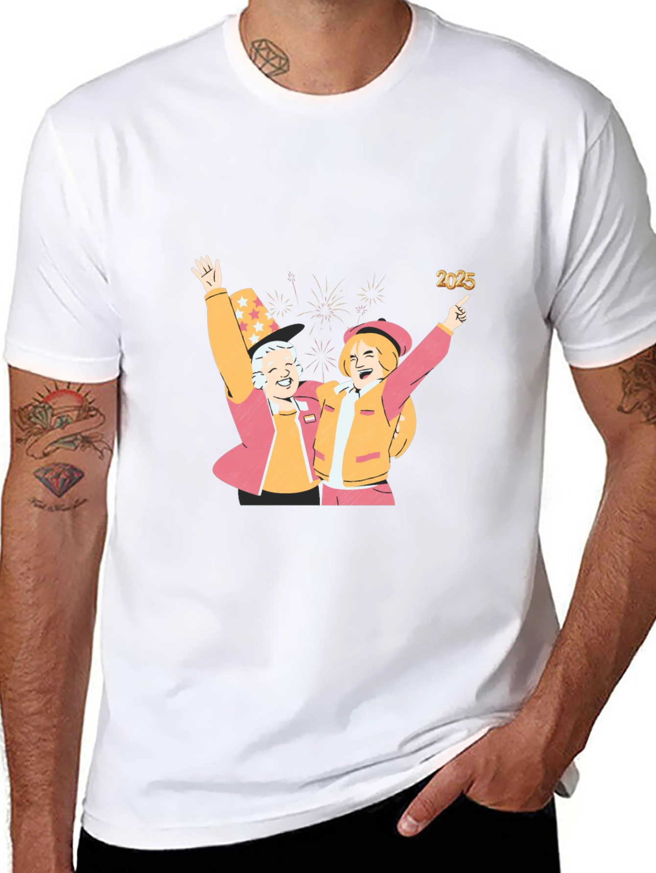 New Year 2025 Graphic Tee