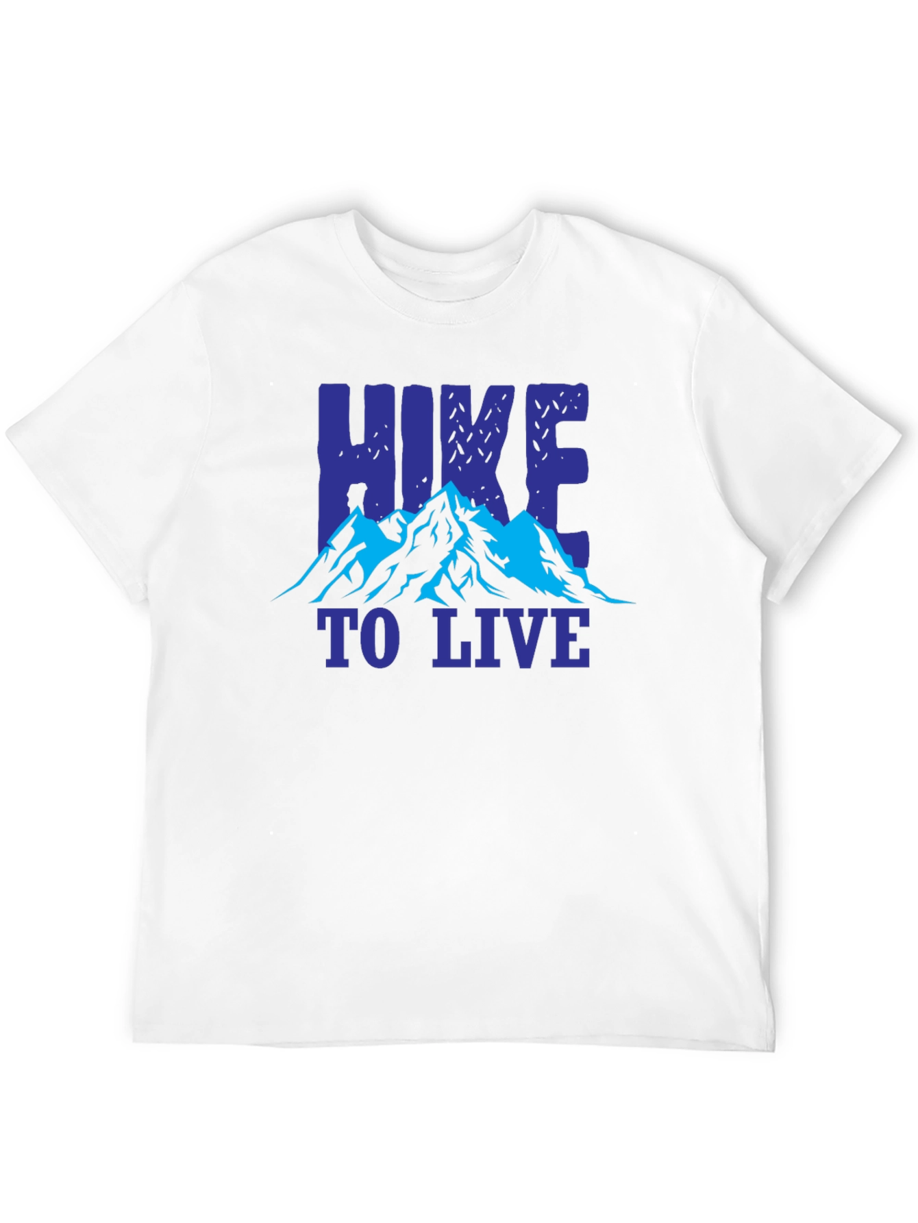 Hike to Live Graphic Tee - Adventure Awaits!