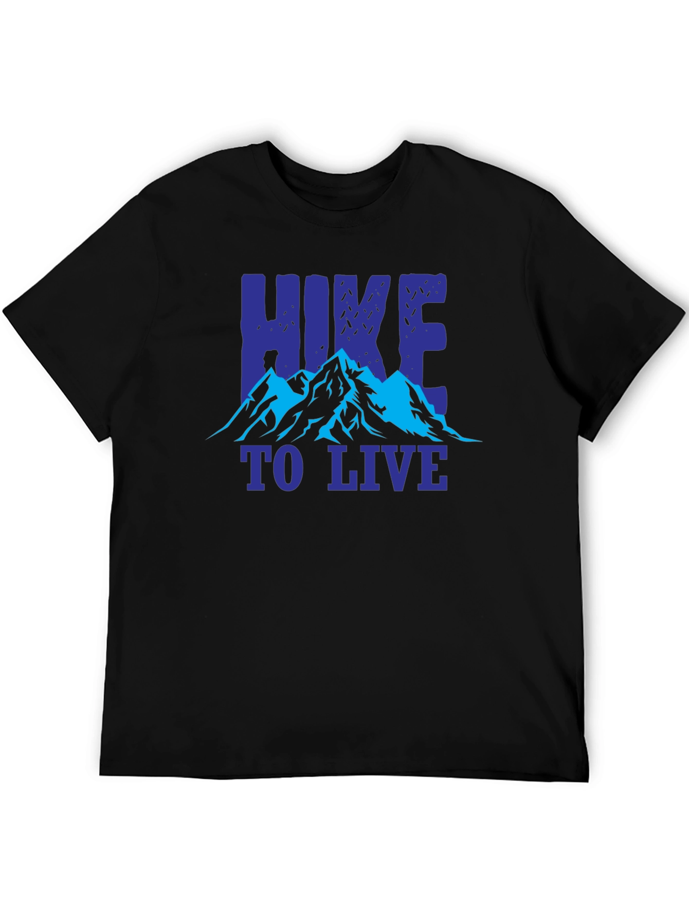 Hike to Live Graphic Tee - Adventure Awaits!