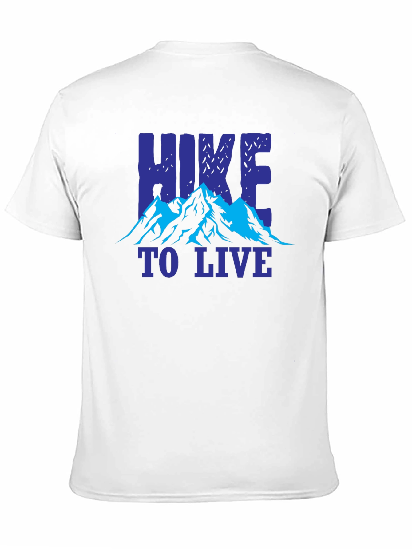 Hike to Live Graphic Tee - Adventure Awaits!