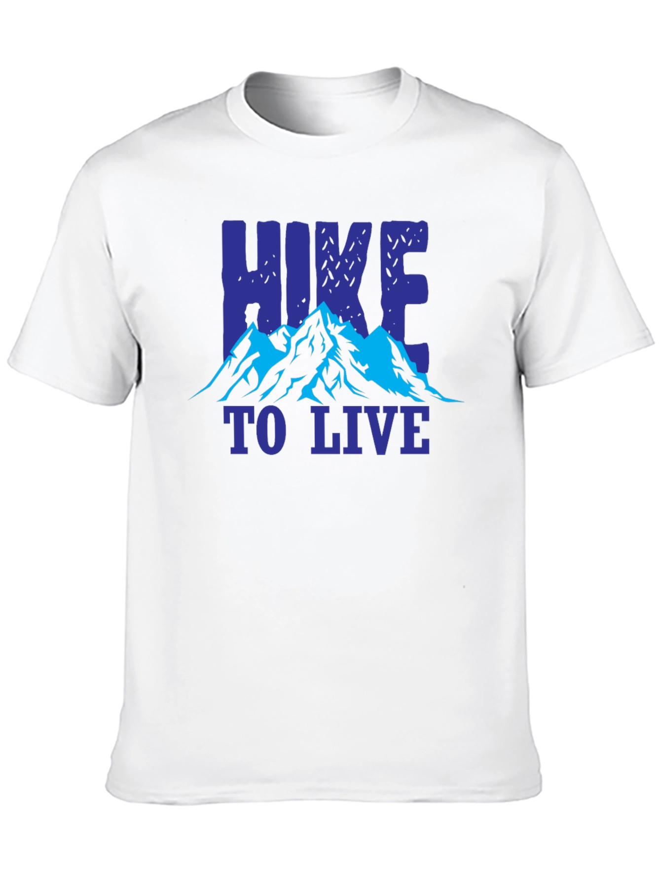 Hike to Live Graphic Tee - Adventure Awaits!