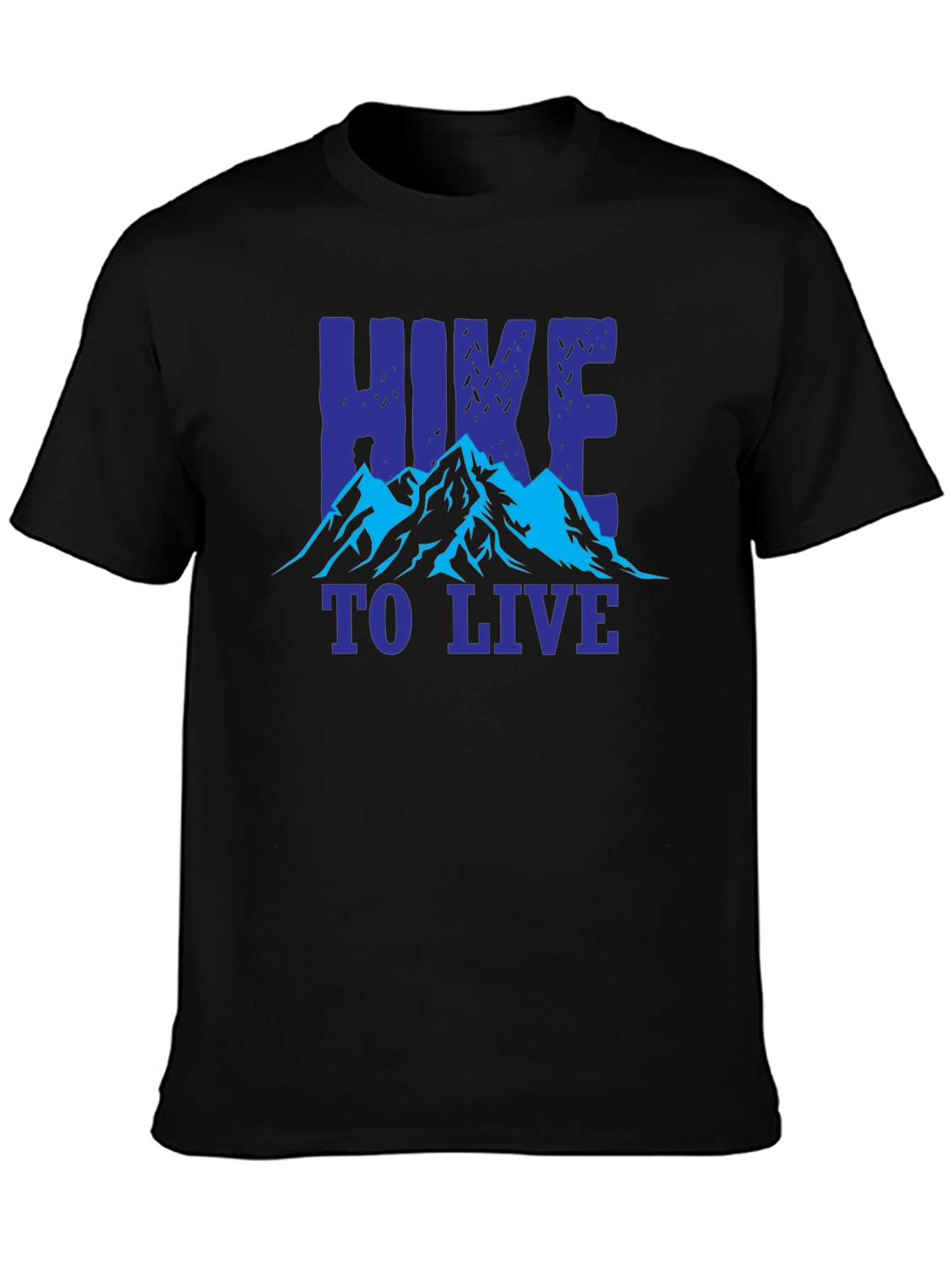 Hike to Live Graphic Tee - Adventure Awaits!
