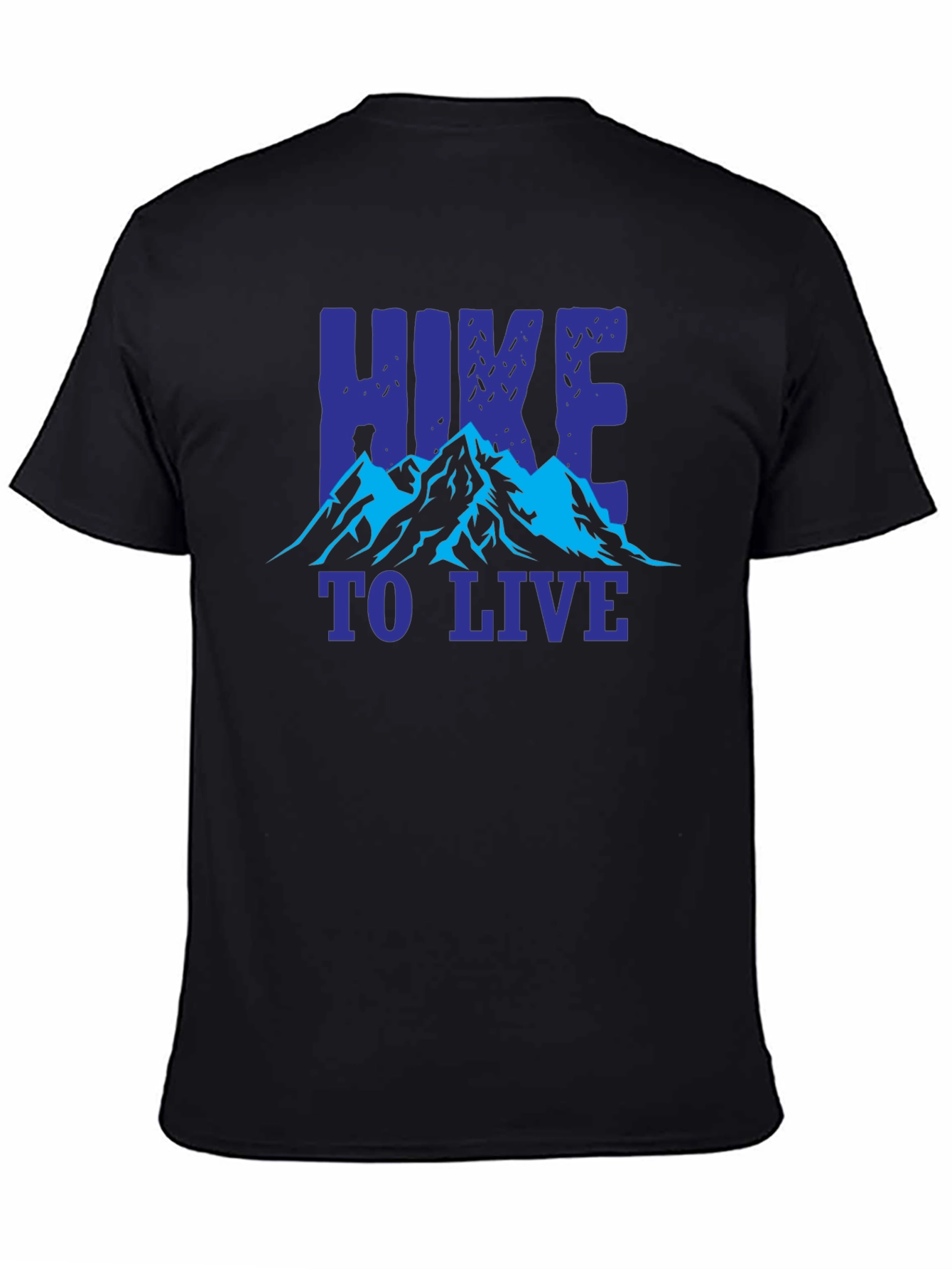 Hike to Live Graphic Tee - Adventure Awaits!