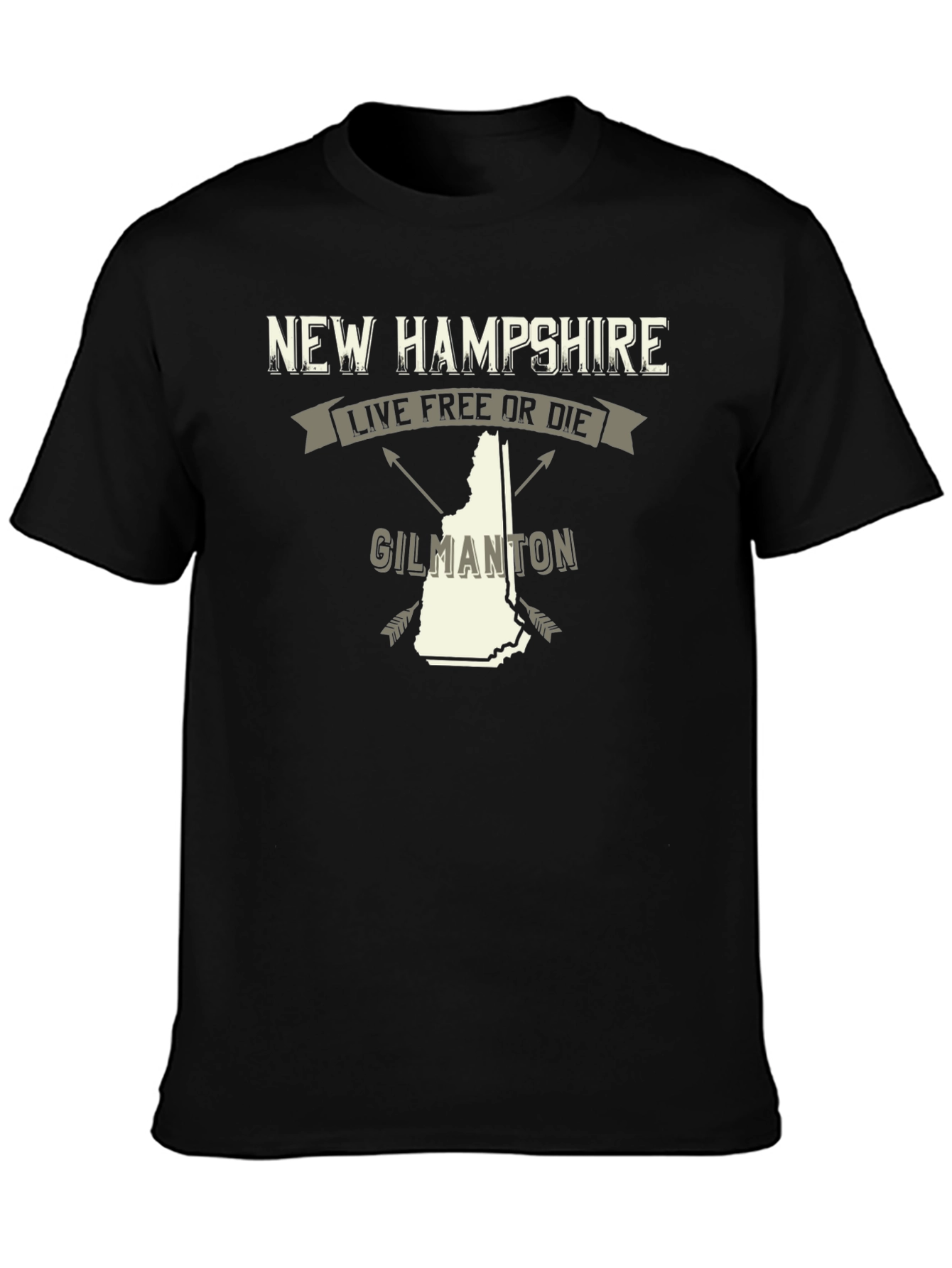 New Hampshire Gilmanton T-Shirt - Live Free