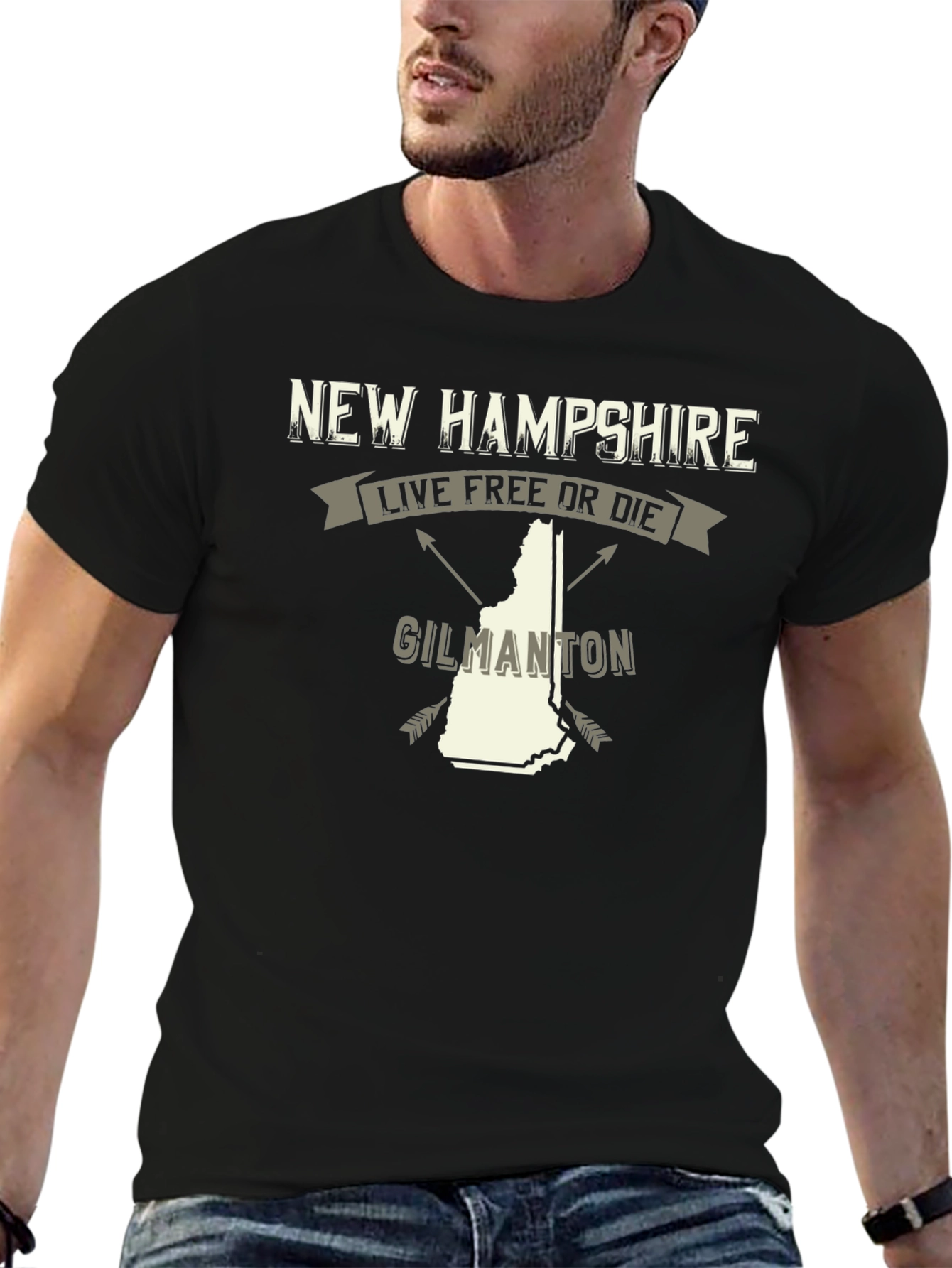 New Hampshire Gilmanton T-Shirt - Live Free