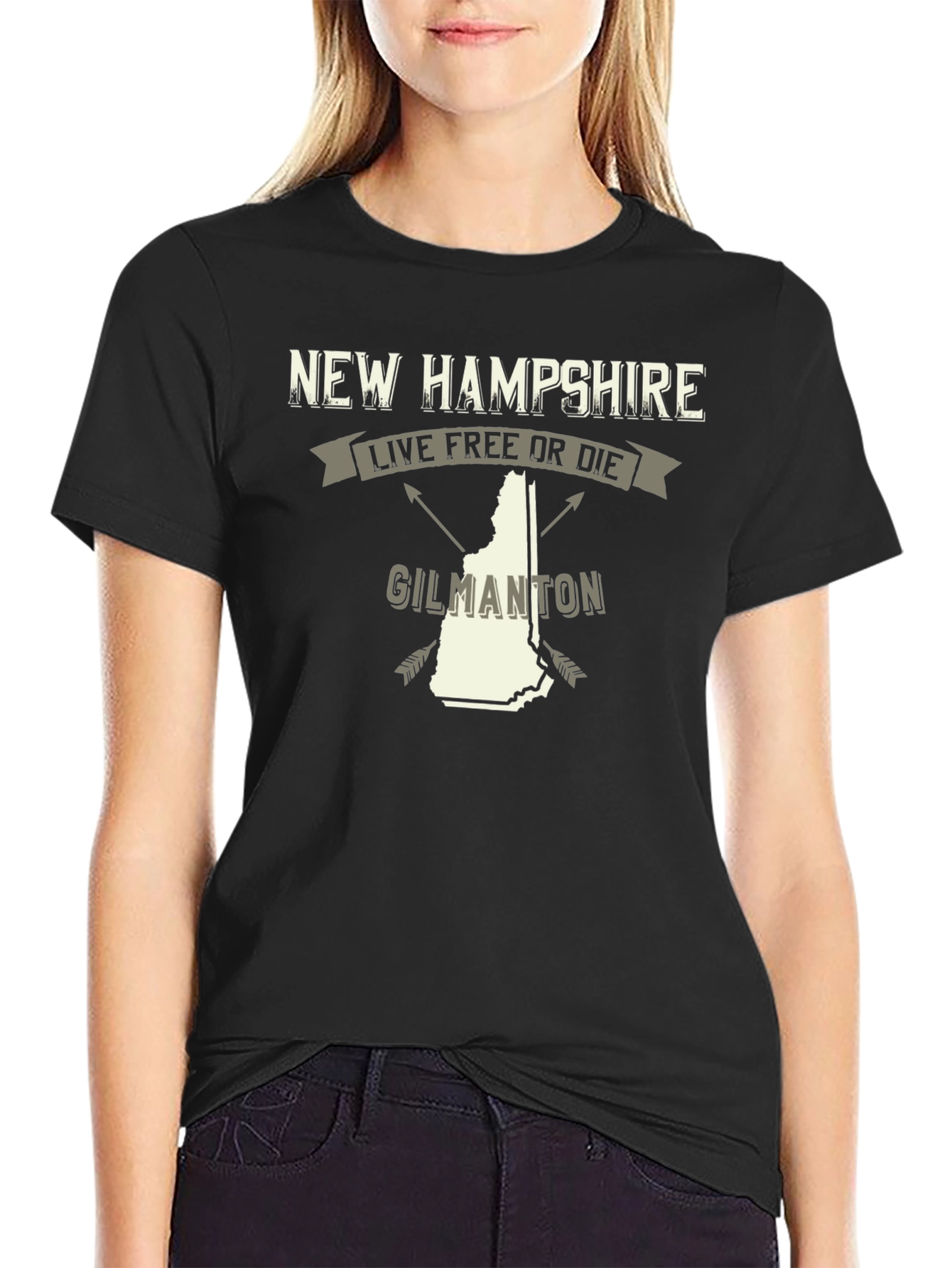 New Hampshire Gilmanton T-Shirt - Live Free