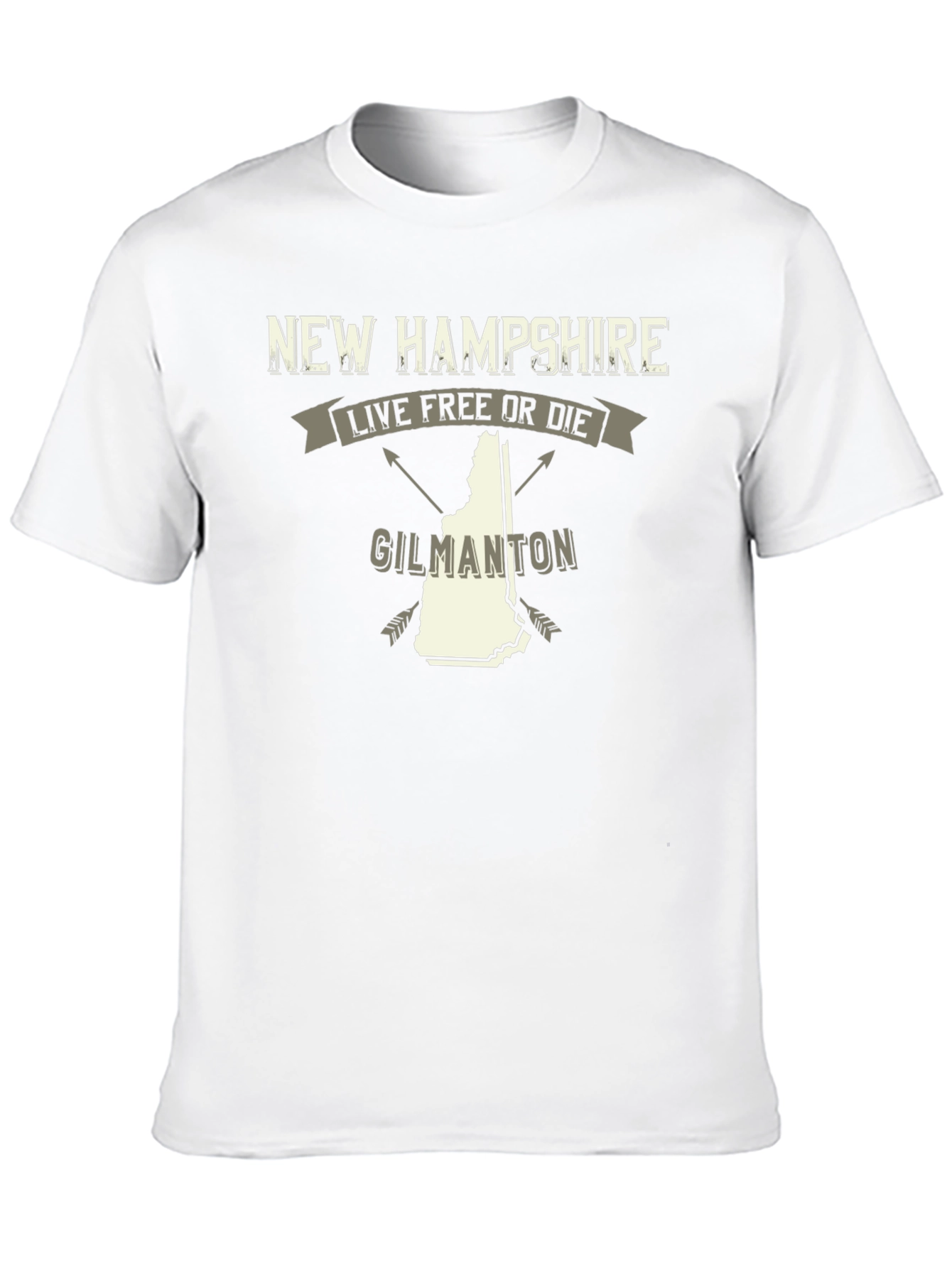 New Hampshire Gilmanton T-Shirt - Live Free