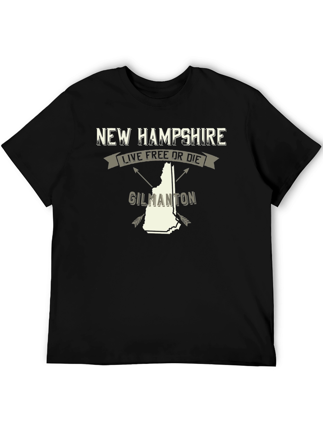 New Hampshire Gilmanton T-Shirt - Live Free