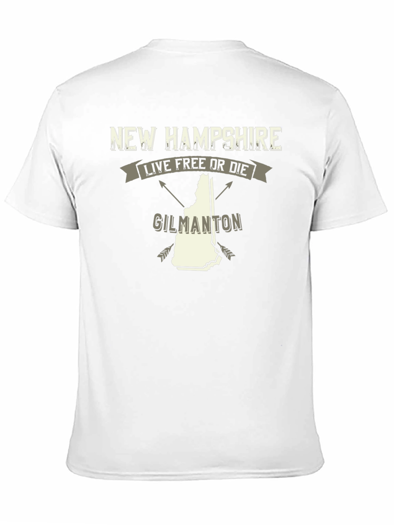 New Hampshire Gilmanton T-Shirt - Live Free