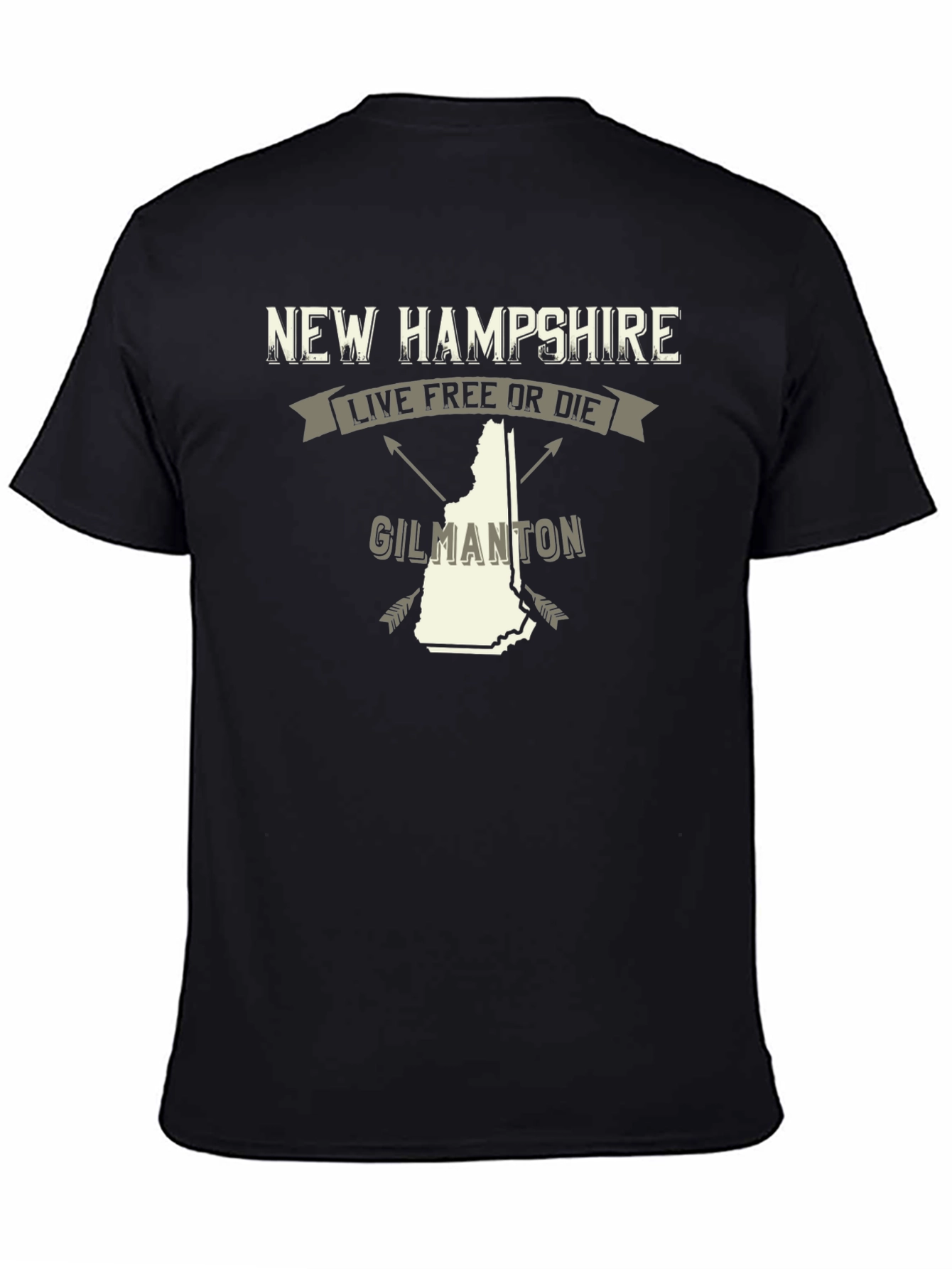 New Hampshire Gilmanton T-Shirt - Live Free