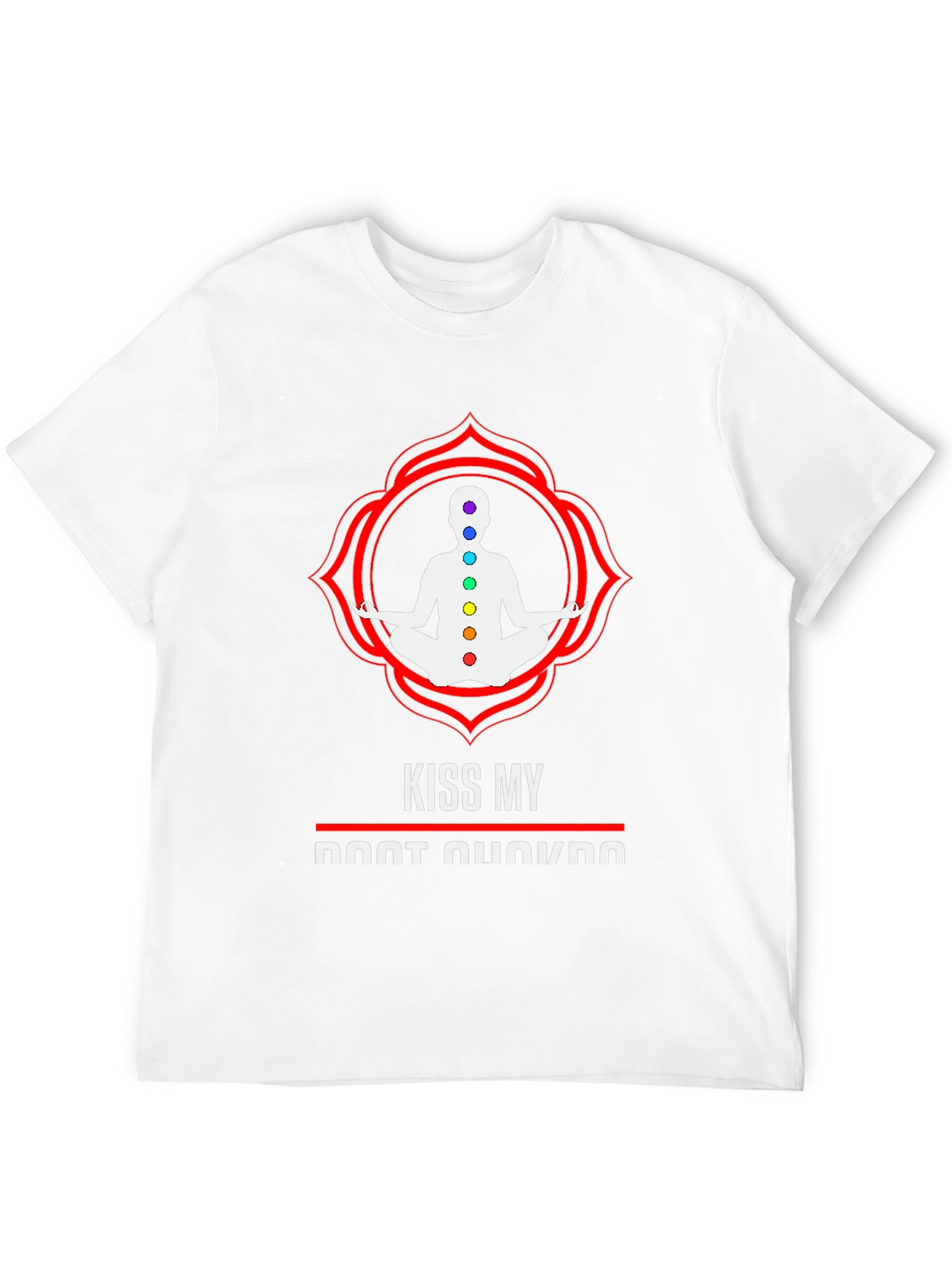 Kiss My Root Chakra Graphic Tee - Black