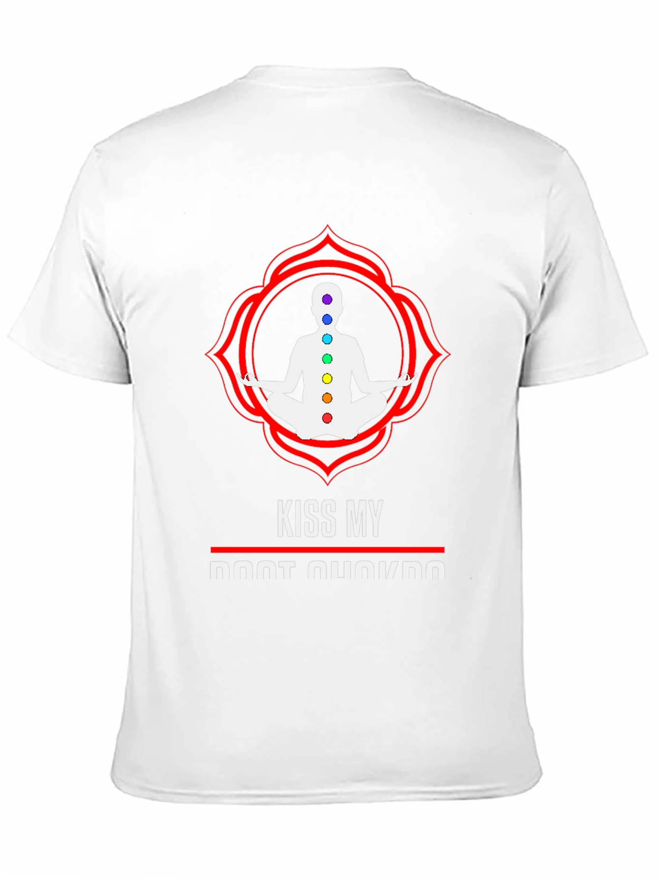Kiss My Root Chakra Graphic Tee - Black