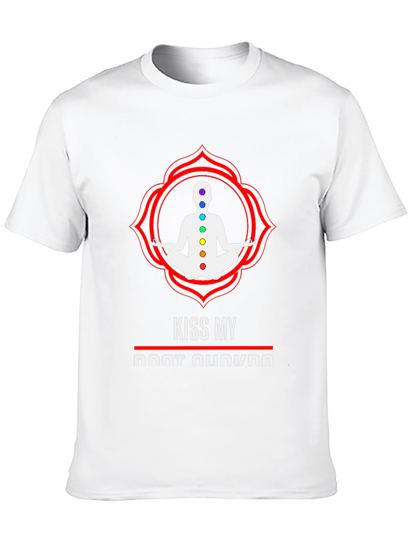 Kiss My Root Chakra Graphic Tee - Black