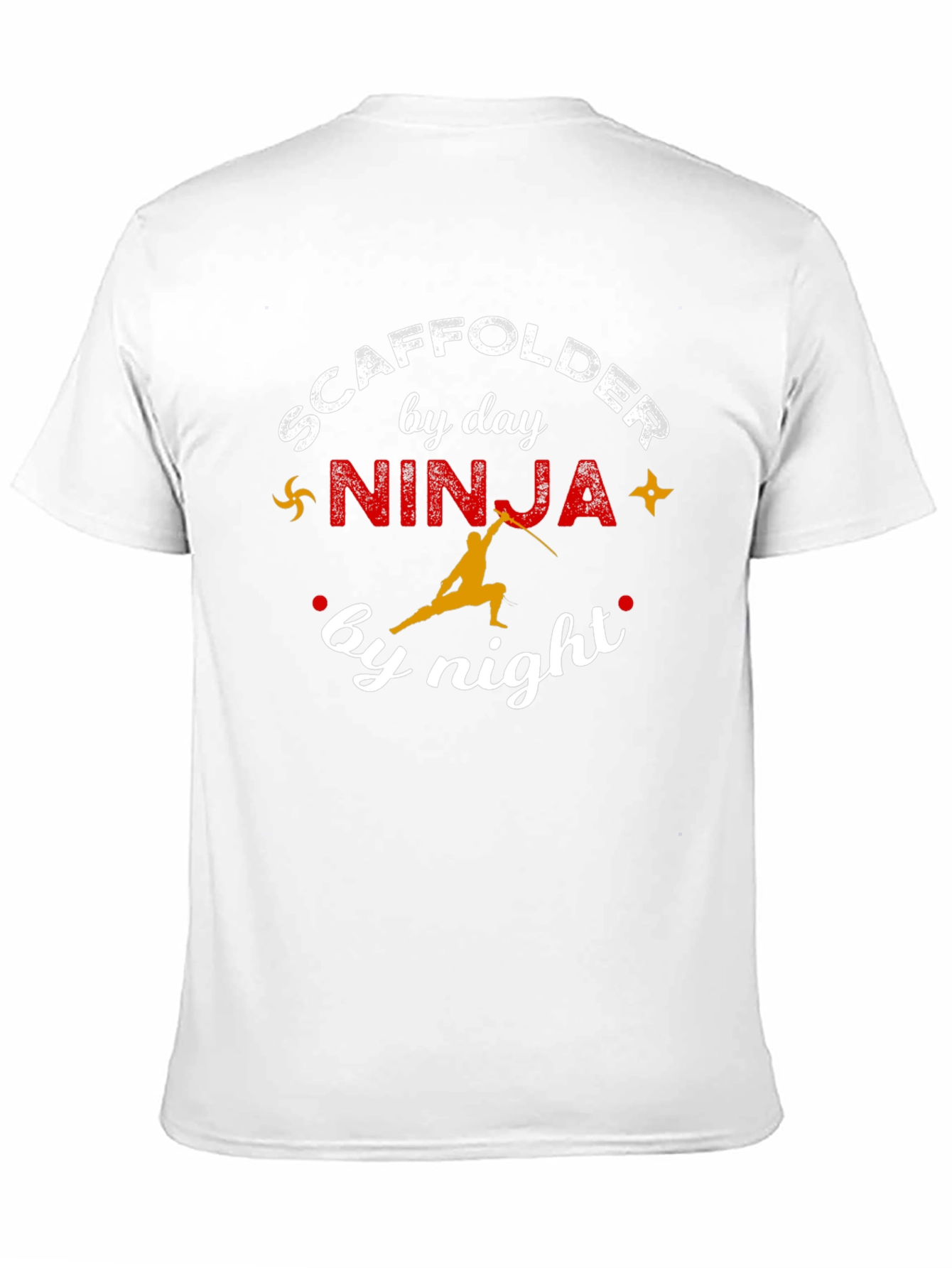 Scaffolder by Day Ninja by Night Graphic T-Shirt