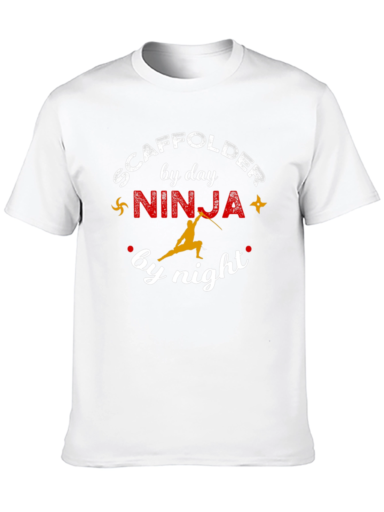 Scaffolder by Day Ninja by Night Graphic T-Shirt