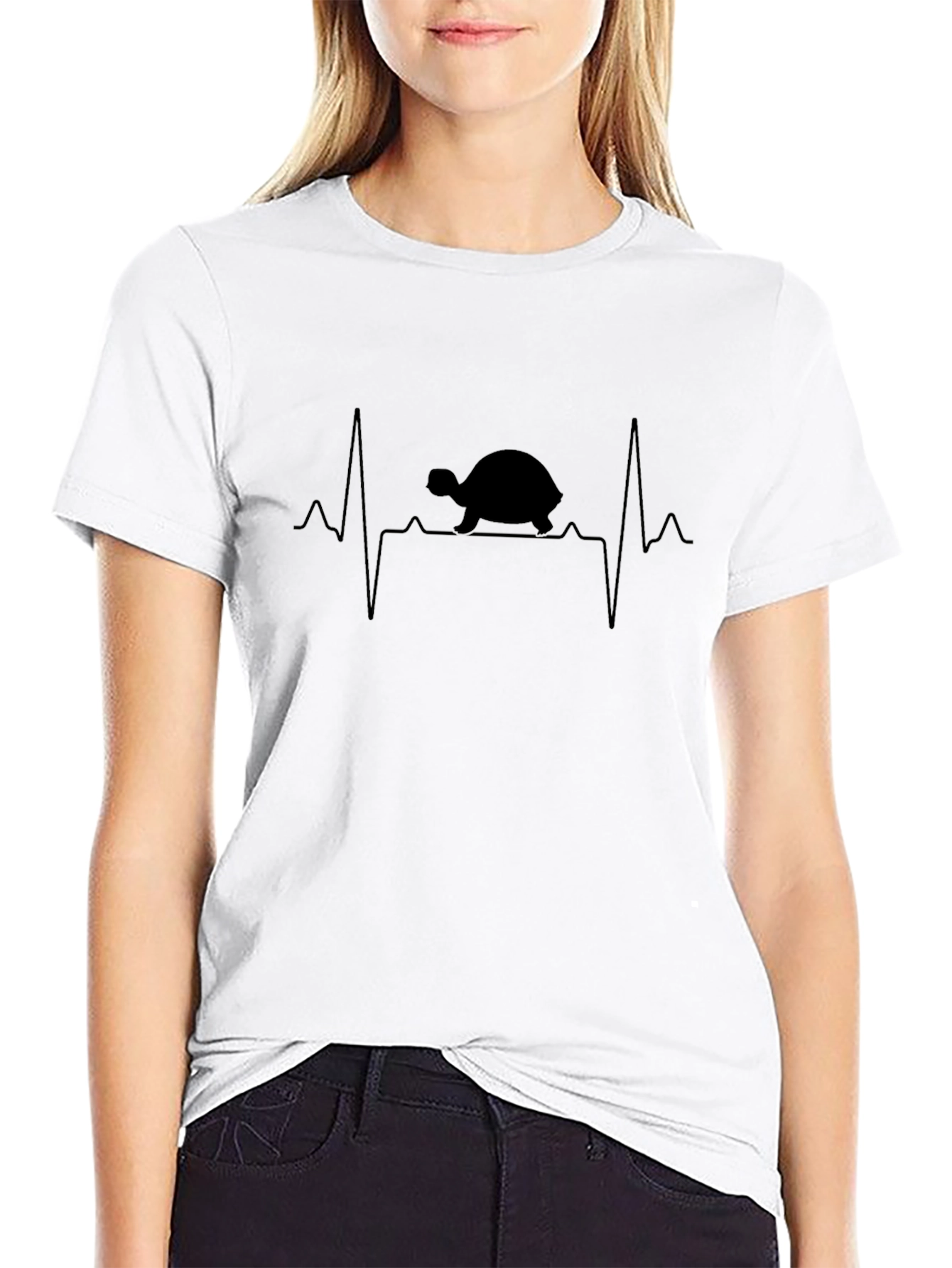 Turtle Heartbeat T-Shirt - Slow & Steady Wins!